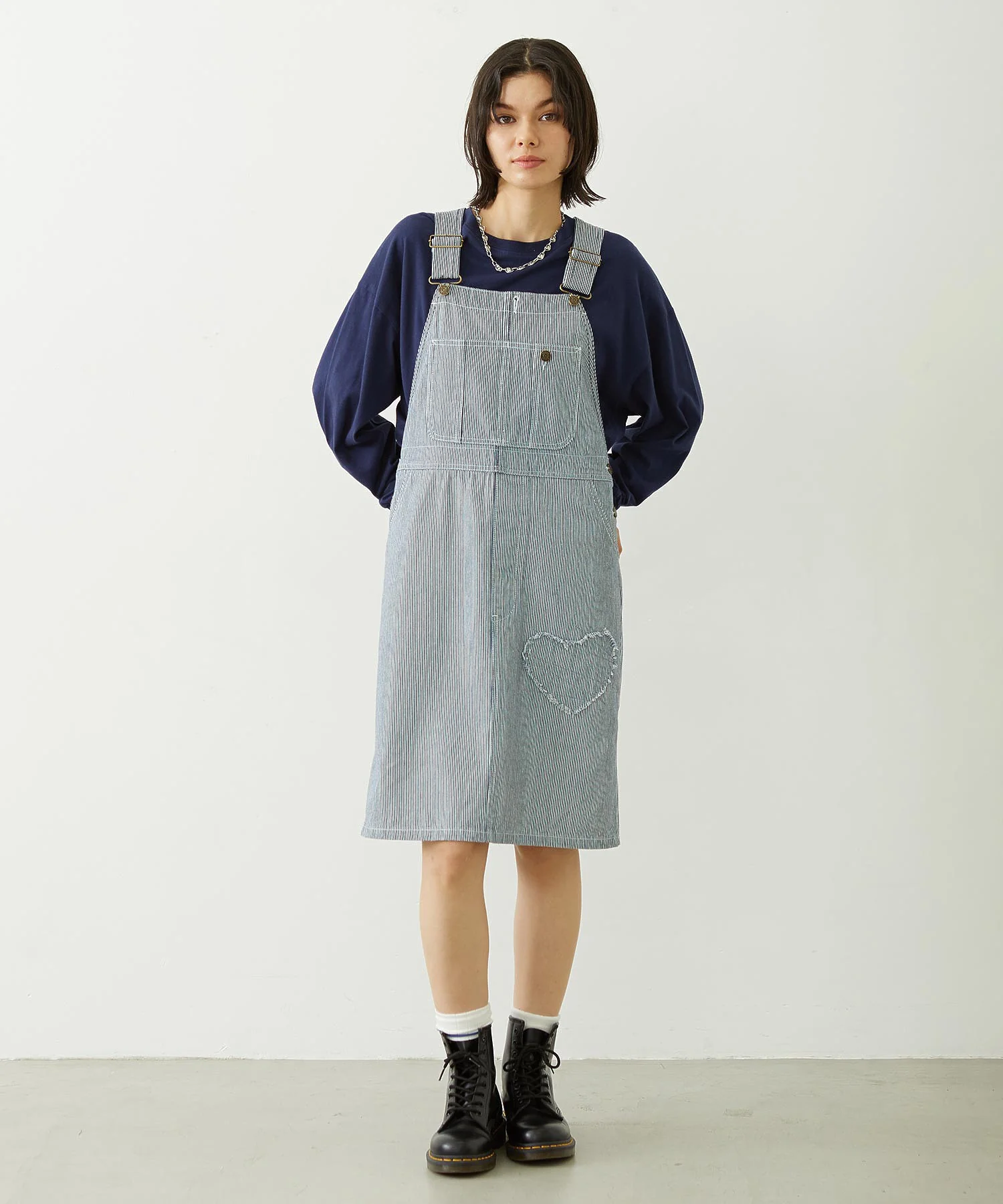 PATCH SALOPETTE SKIRT - Image 3