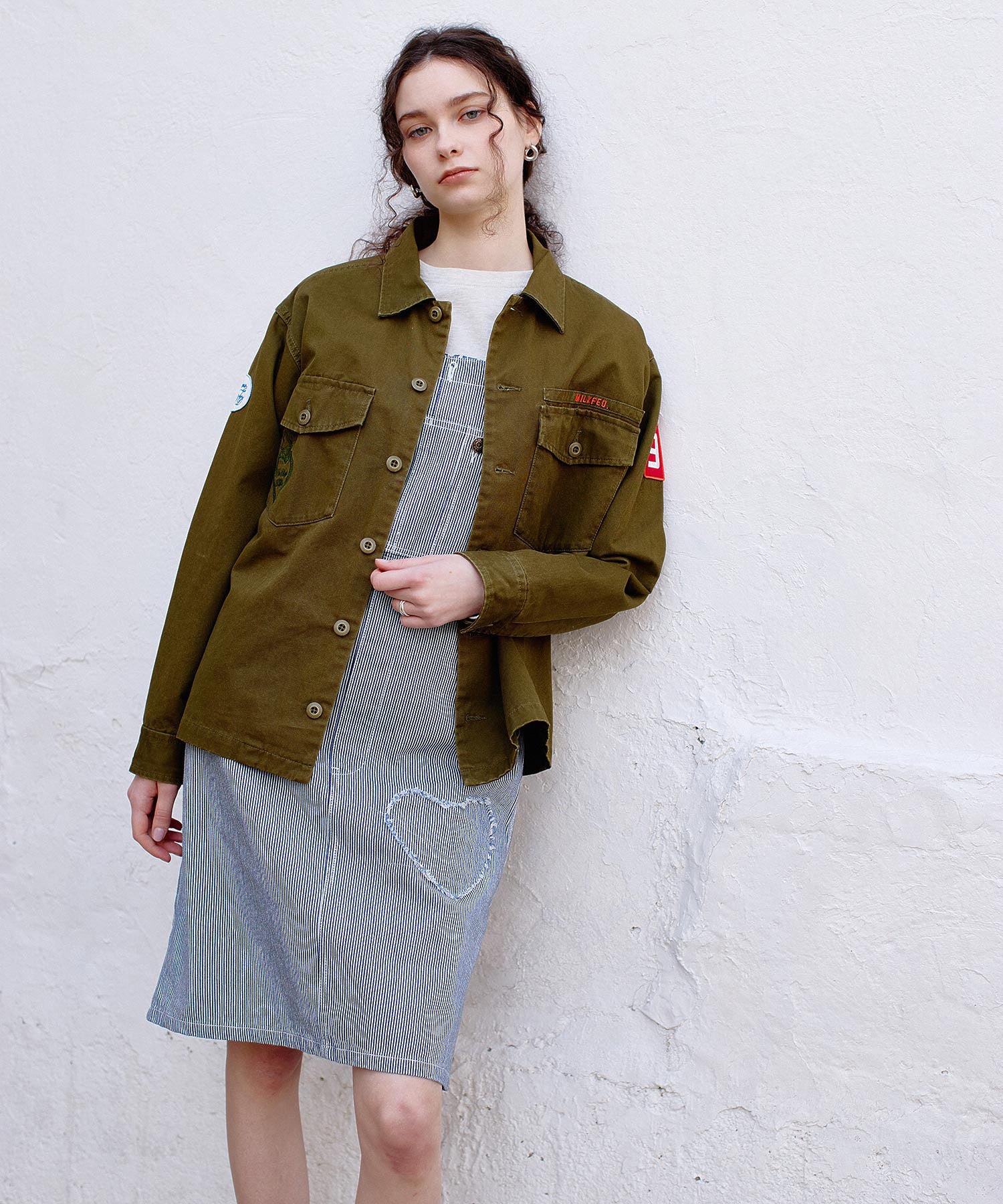 PATCH SALOPETTE SKIRT - Image 36