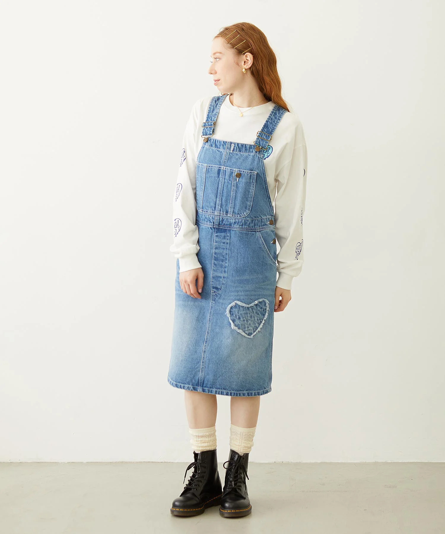 PATCH SALOPETTE SKIRT - Image 6