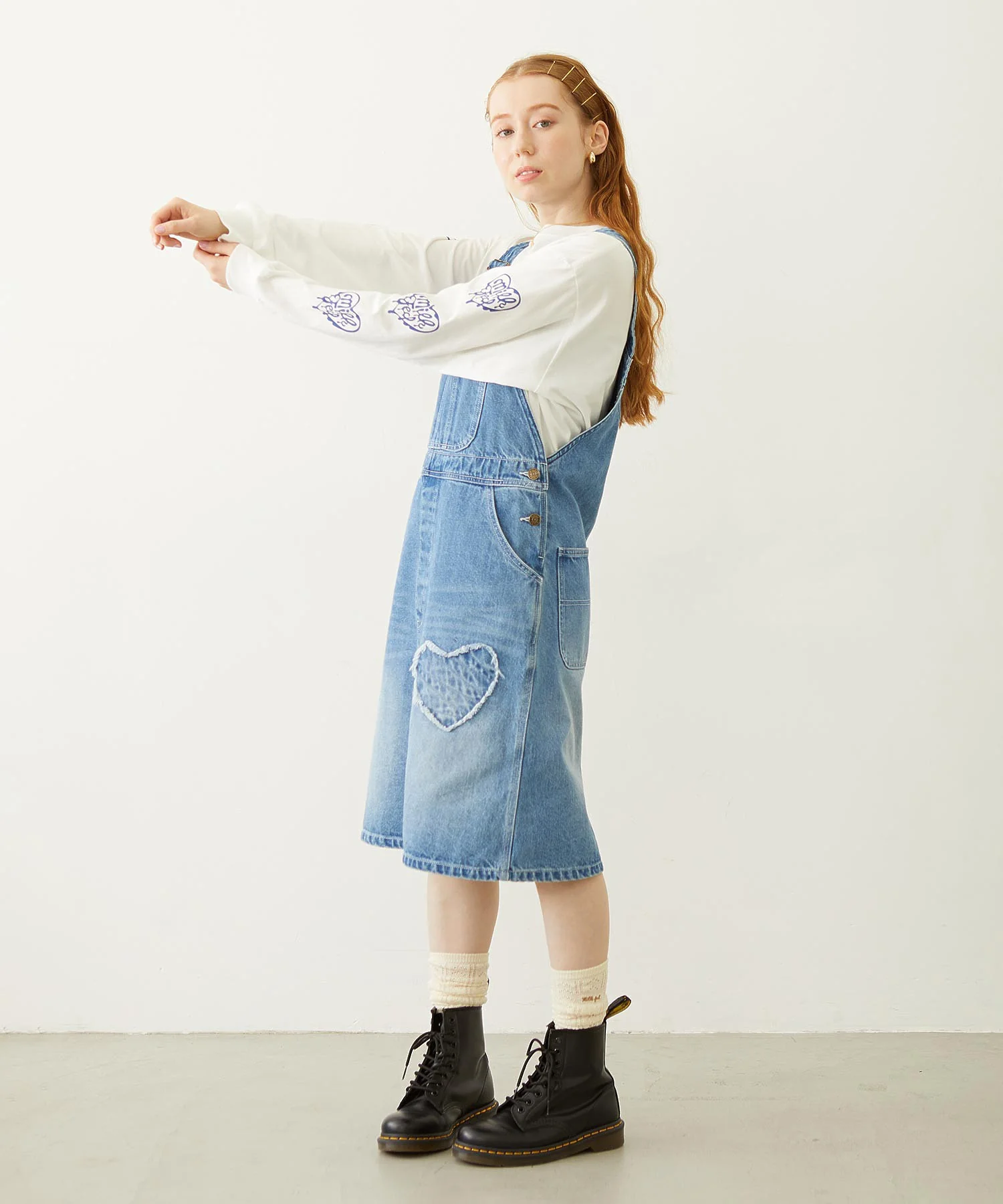 PATCH SALOPETTE SKIRT - Image 7