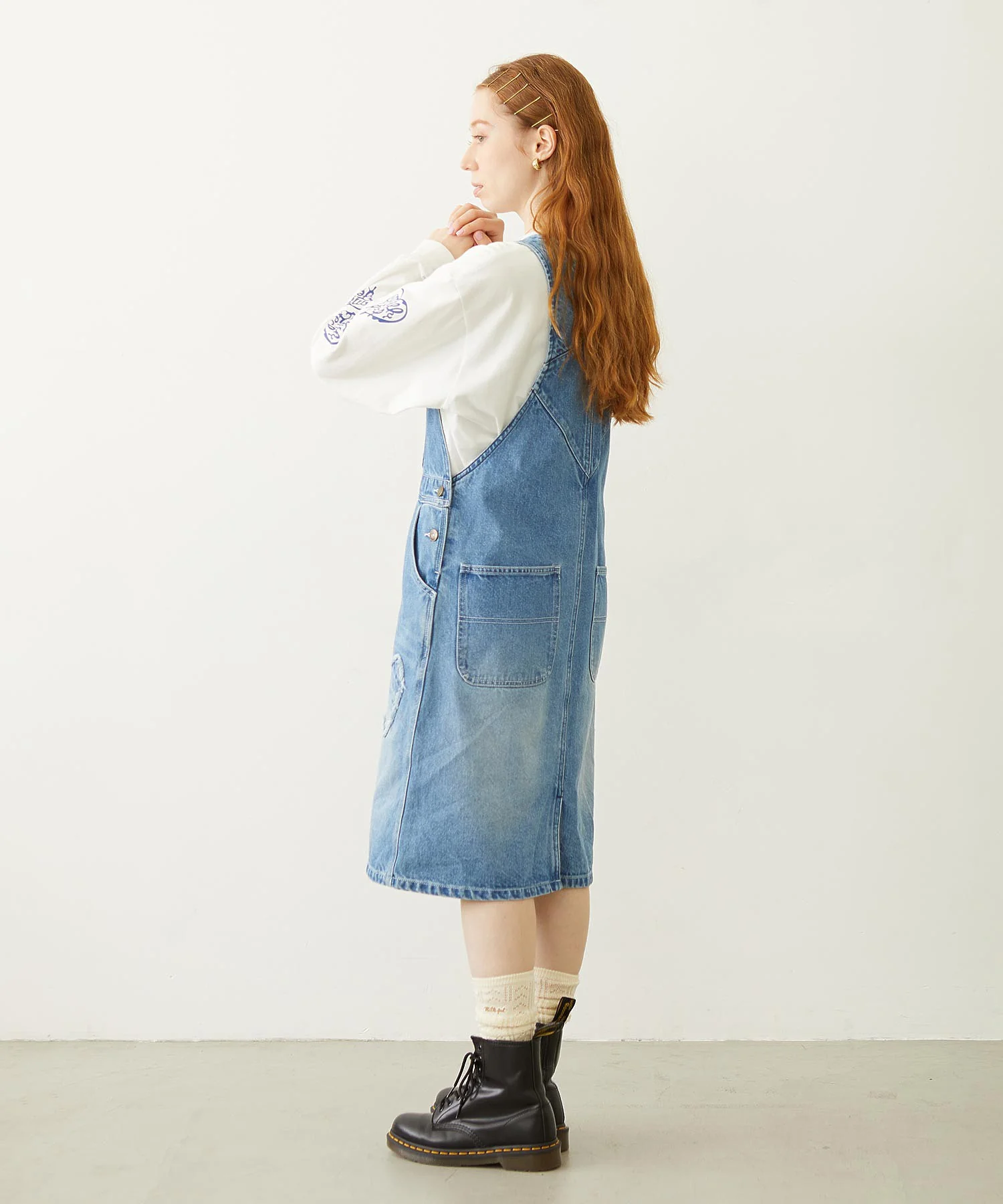 PATCH SALOPETTE SKIRT - Image 8
