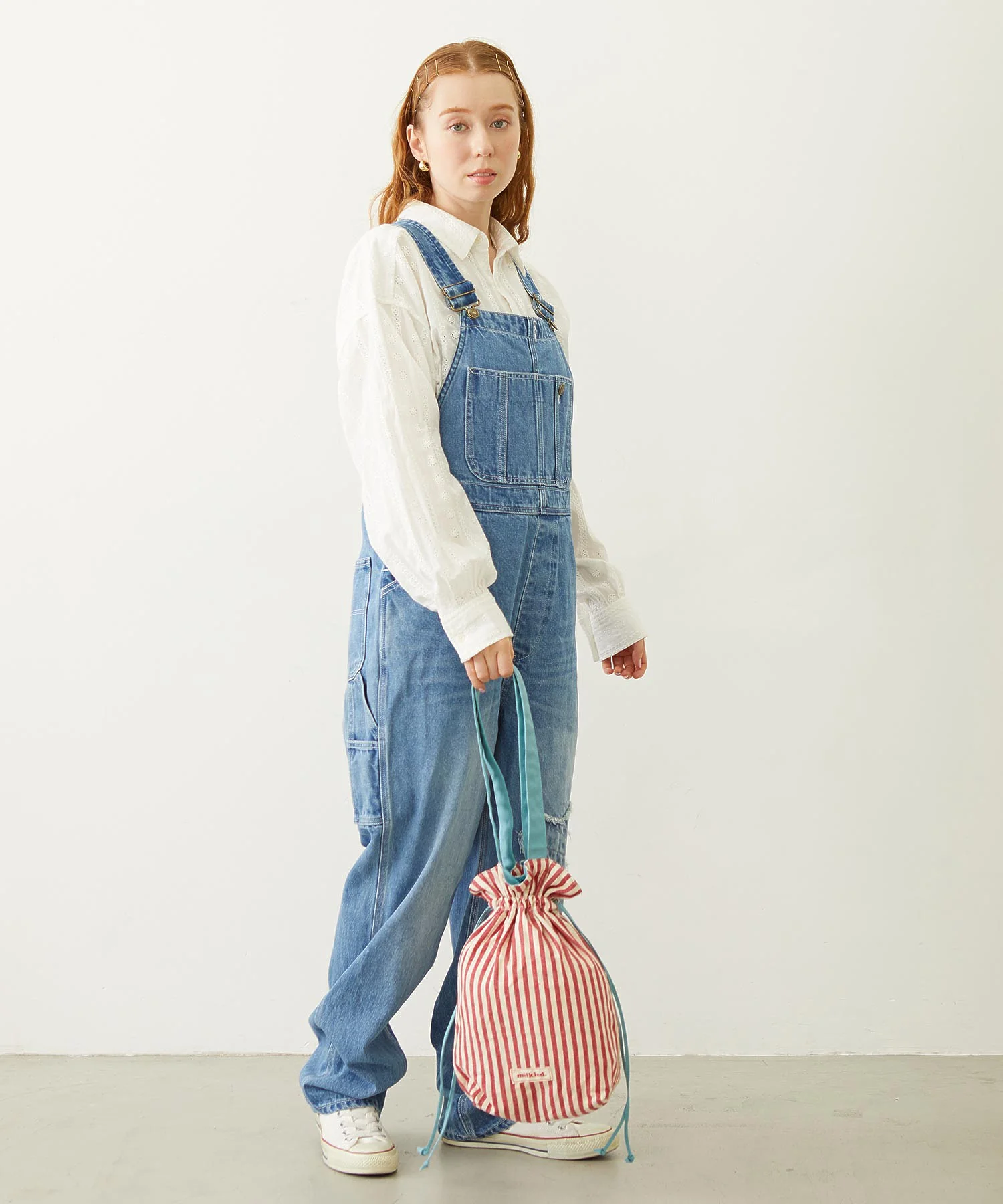 STRIPED TOTE BAG - Image 21