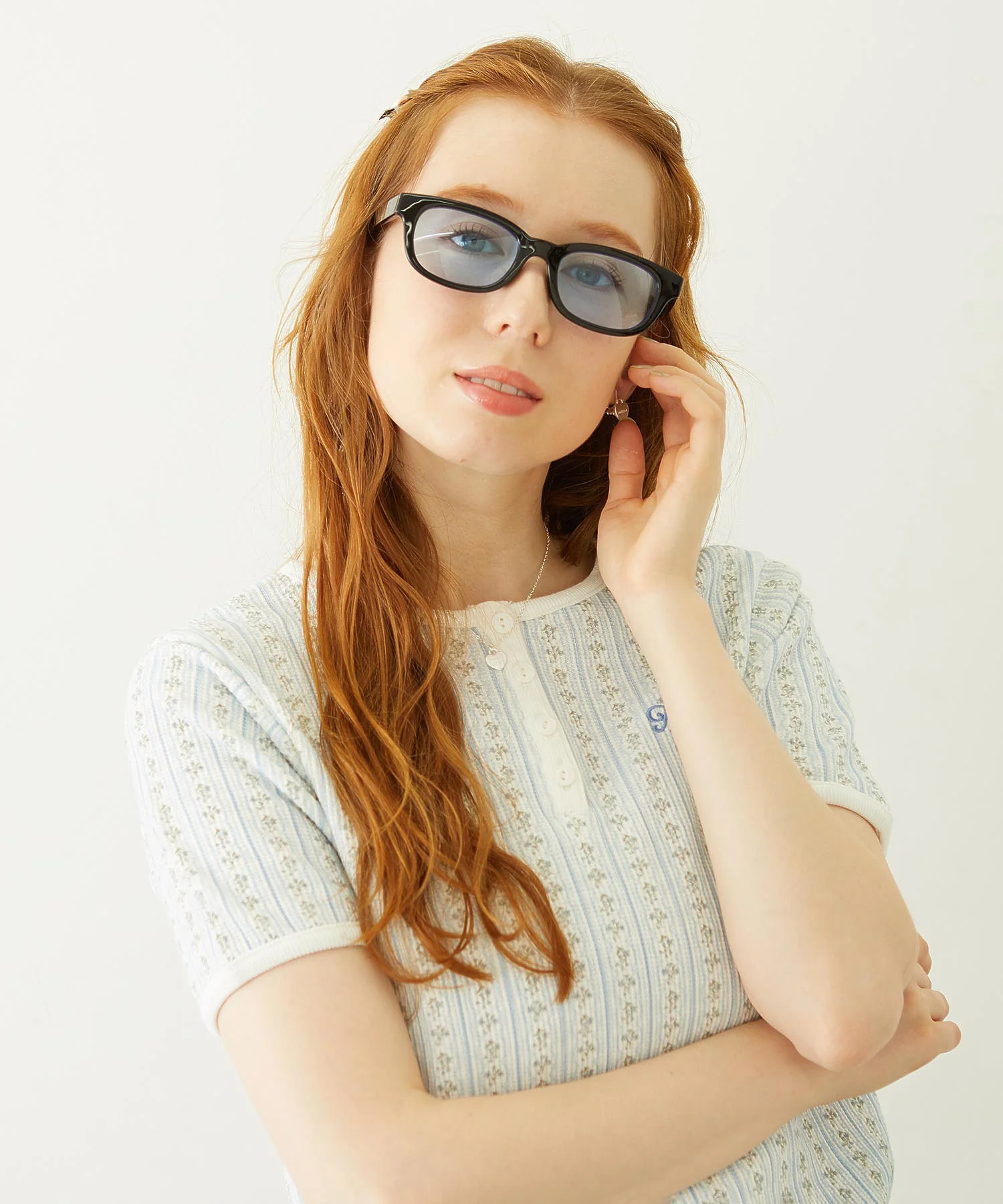MILKFED. LOGO SQUARE SUNGLASSES - Image 12