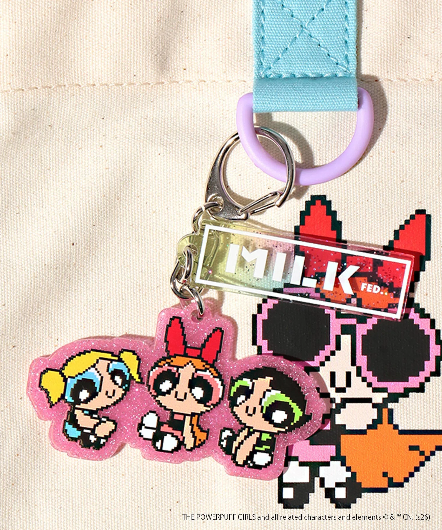 THE POWERPUFF GIRLS × MILKFED. ACRYLIC KEYCHAIN - Image 5
