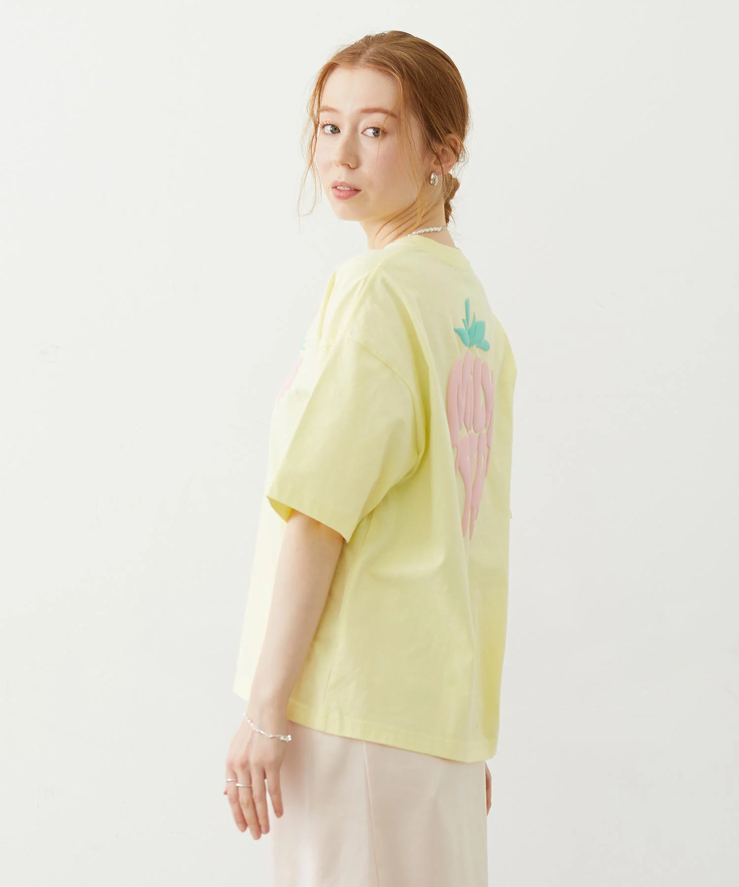 MELTY STRAWBERRY WIDE S/S TEE - Image 3