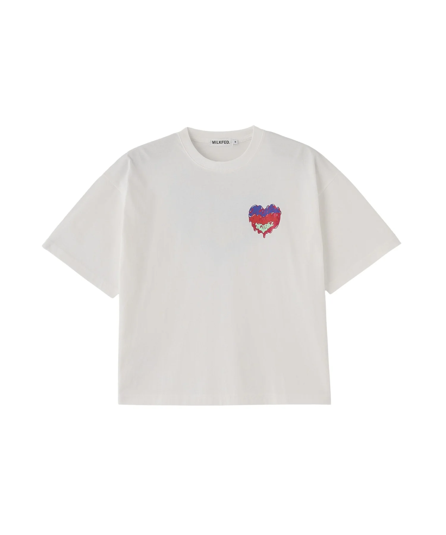 MELTY GLITTER HEART WIDE S/S TEE - Image 22