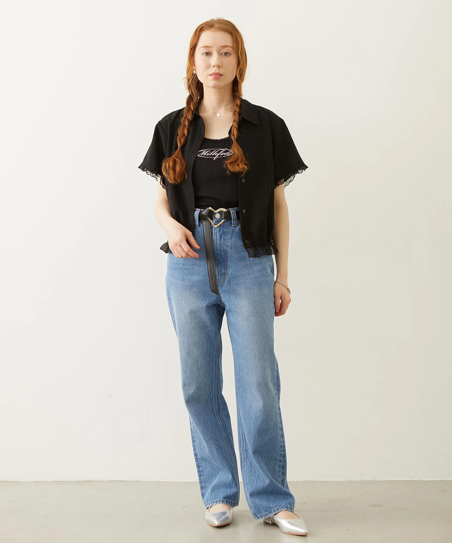 SHEER SCALLOP SHIRT - Image 11