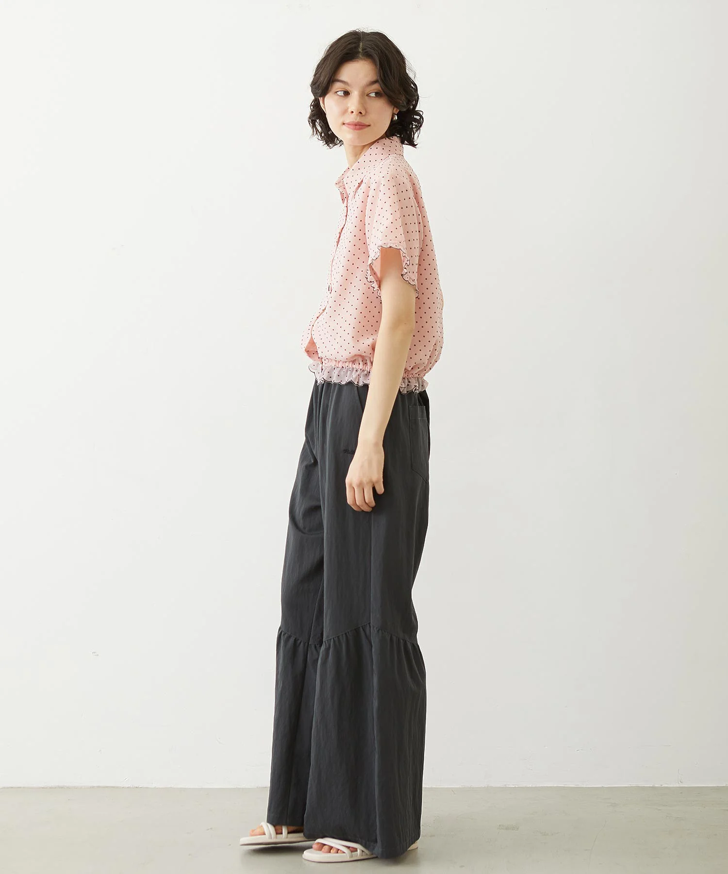 SHEER SCALLOP SHIRT - Image 8