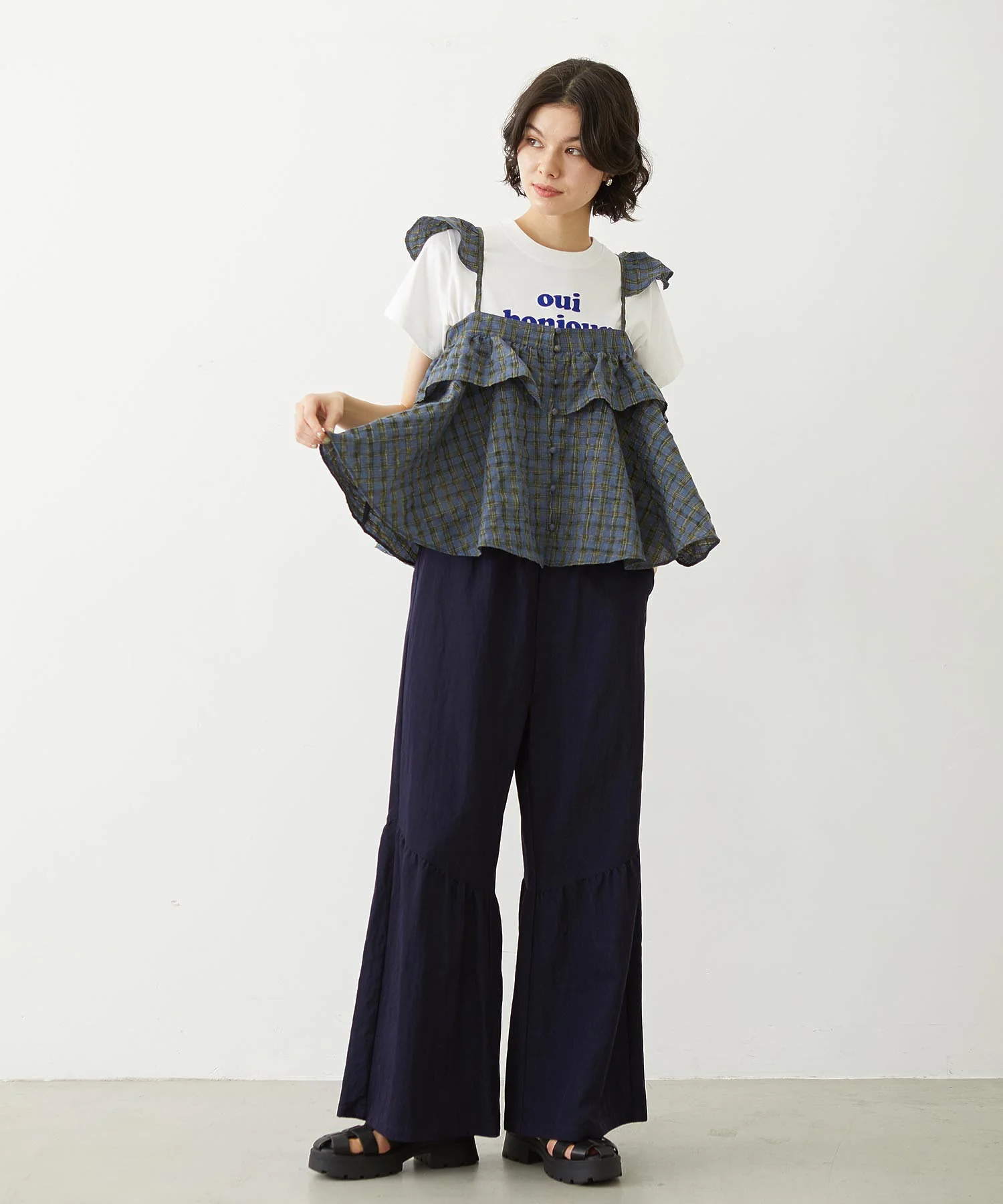 PANELED RELAXED PANTS - Image 23