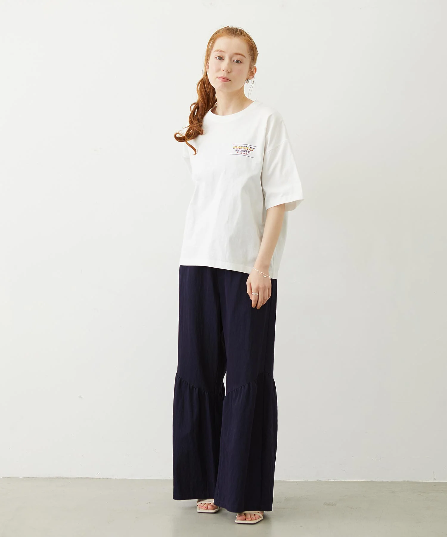 PANELED RELAXED PANTS - Image 42