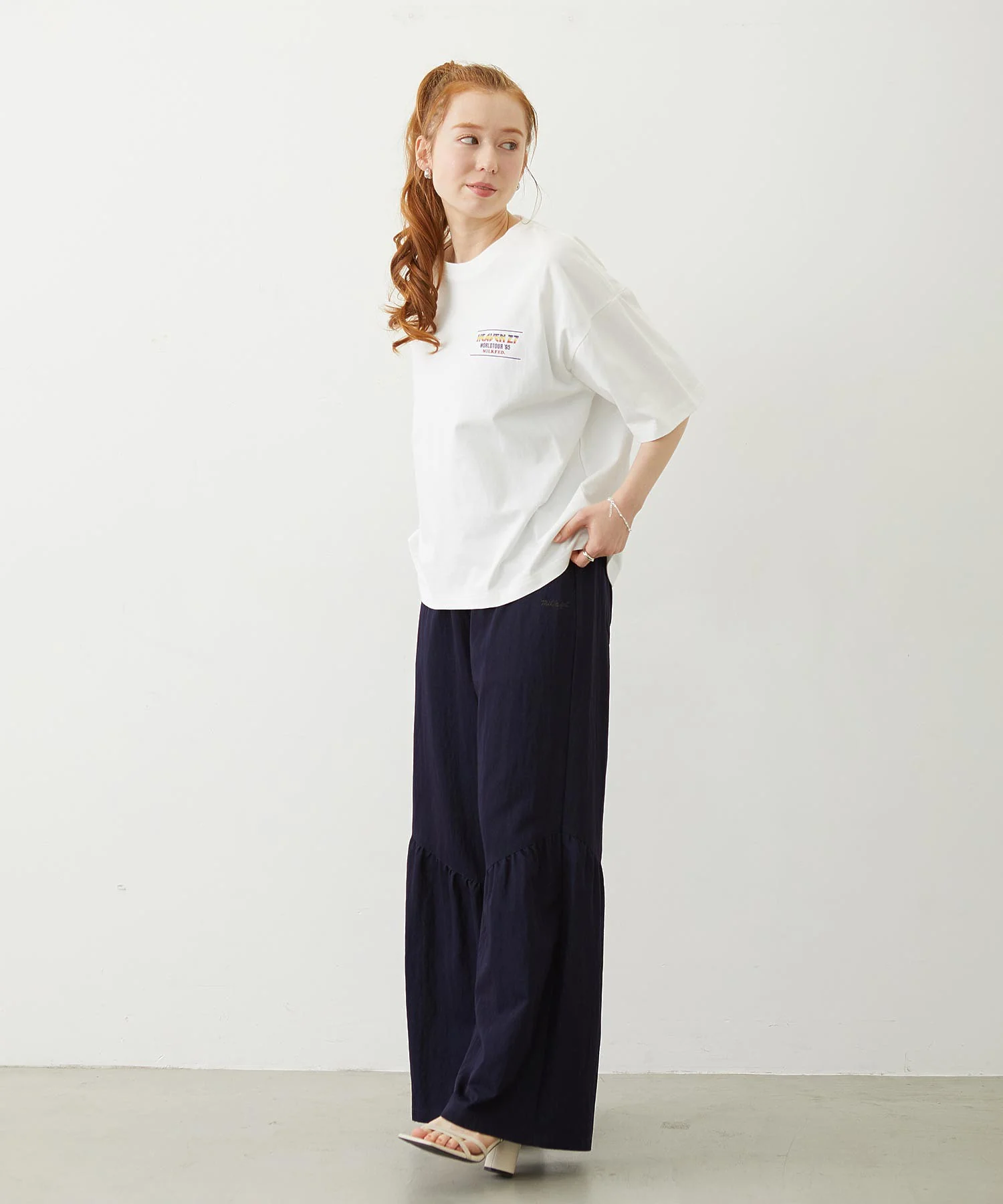 PANELED RELAXED PANTS - Image 43
