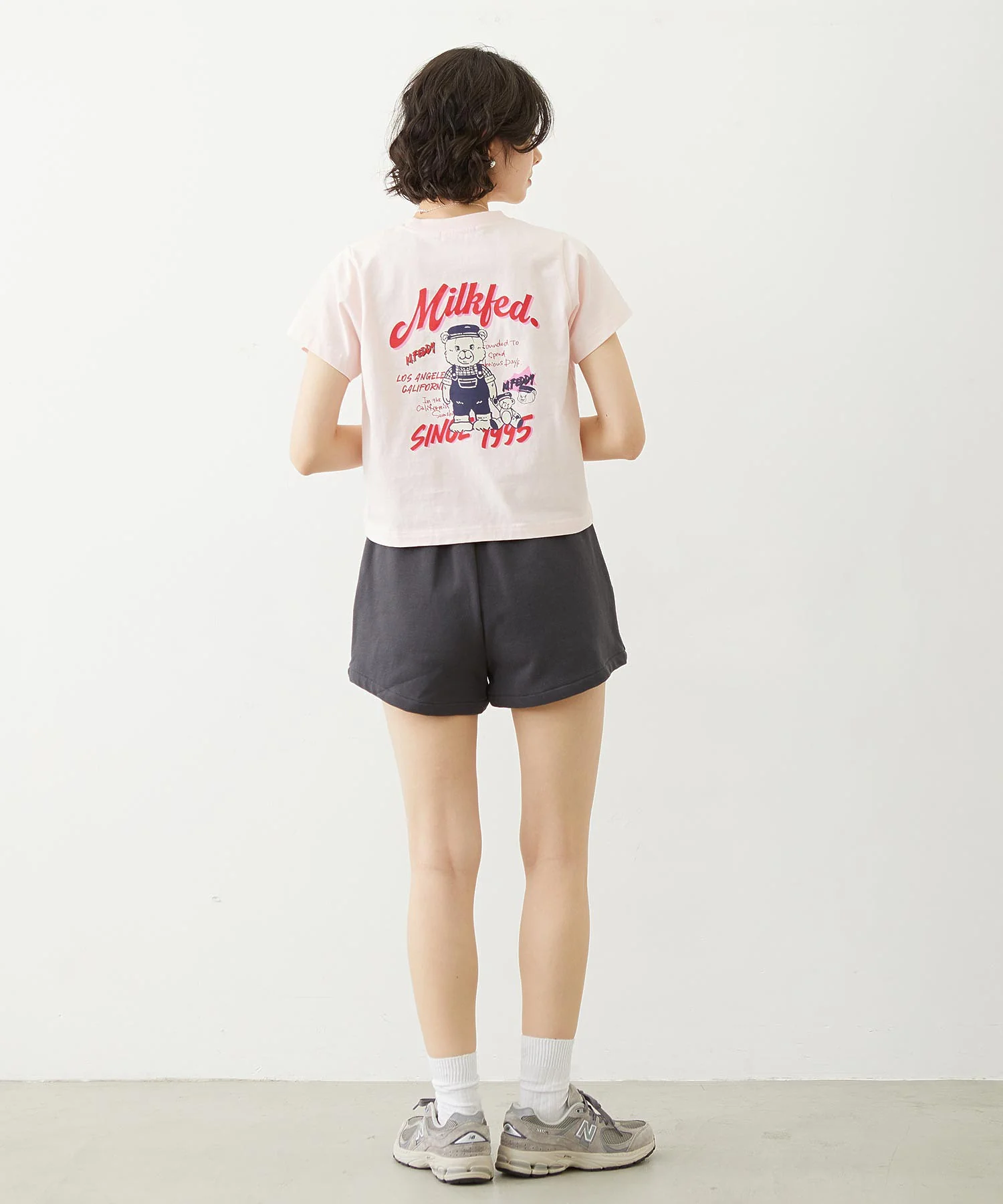 RAW EDGE WAIST SWEAT SHORTS - Image 8