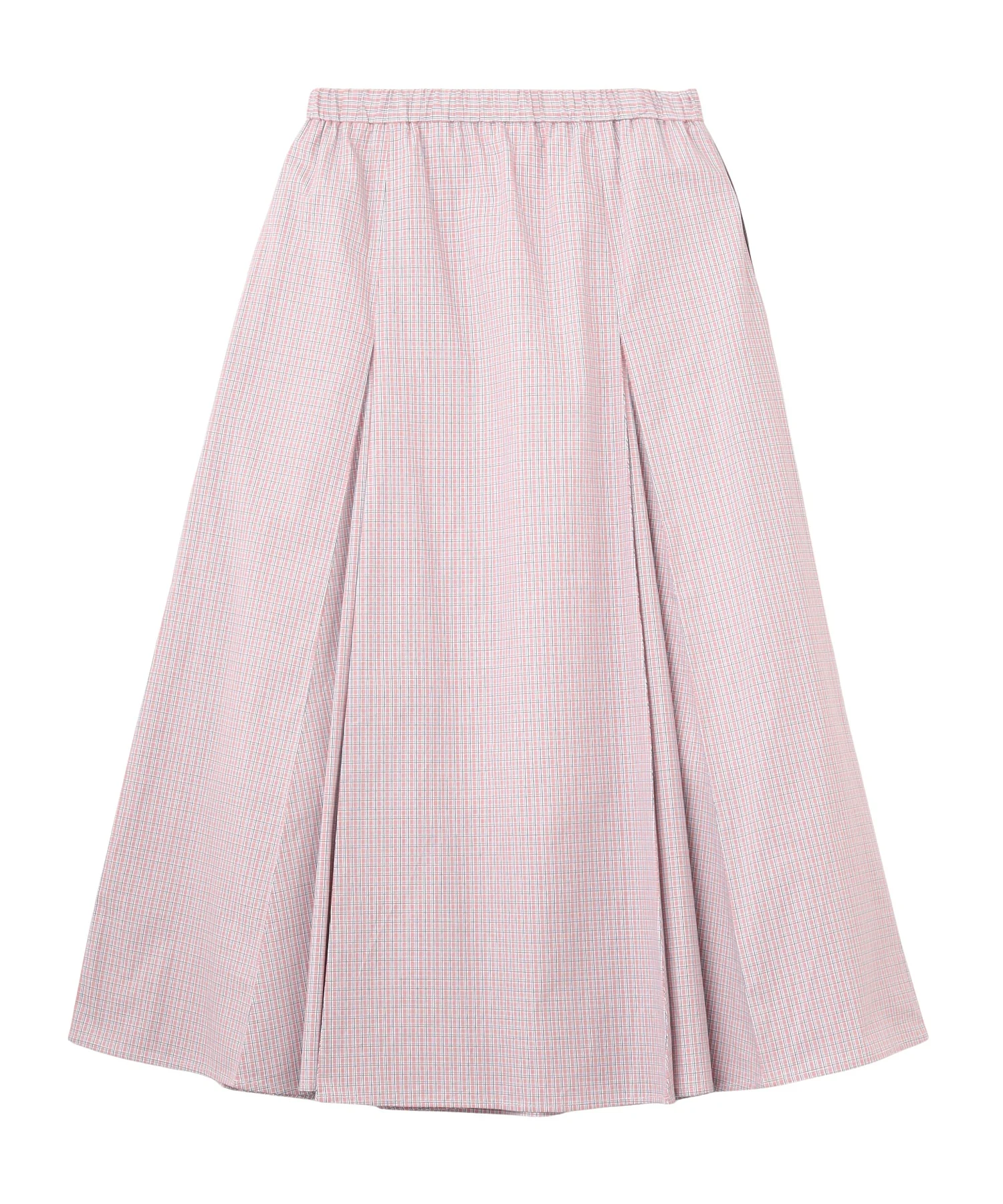 PLAID PATTERN LONG SKIRT - Image 38
