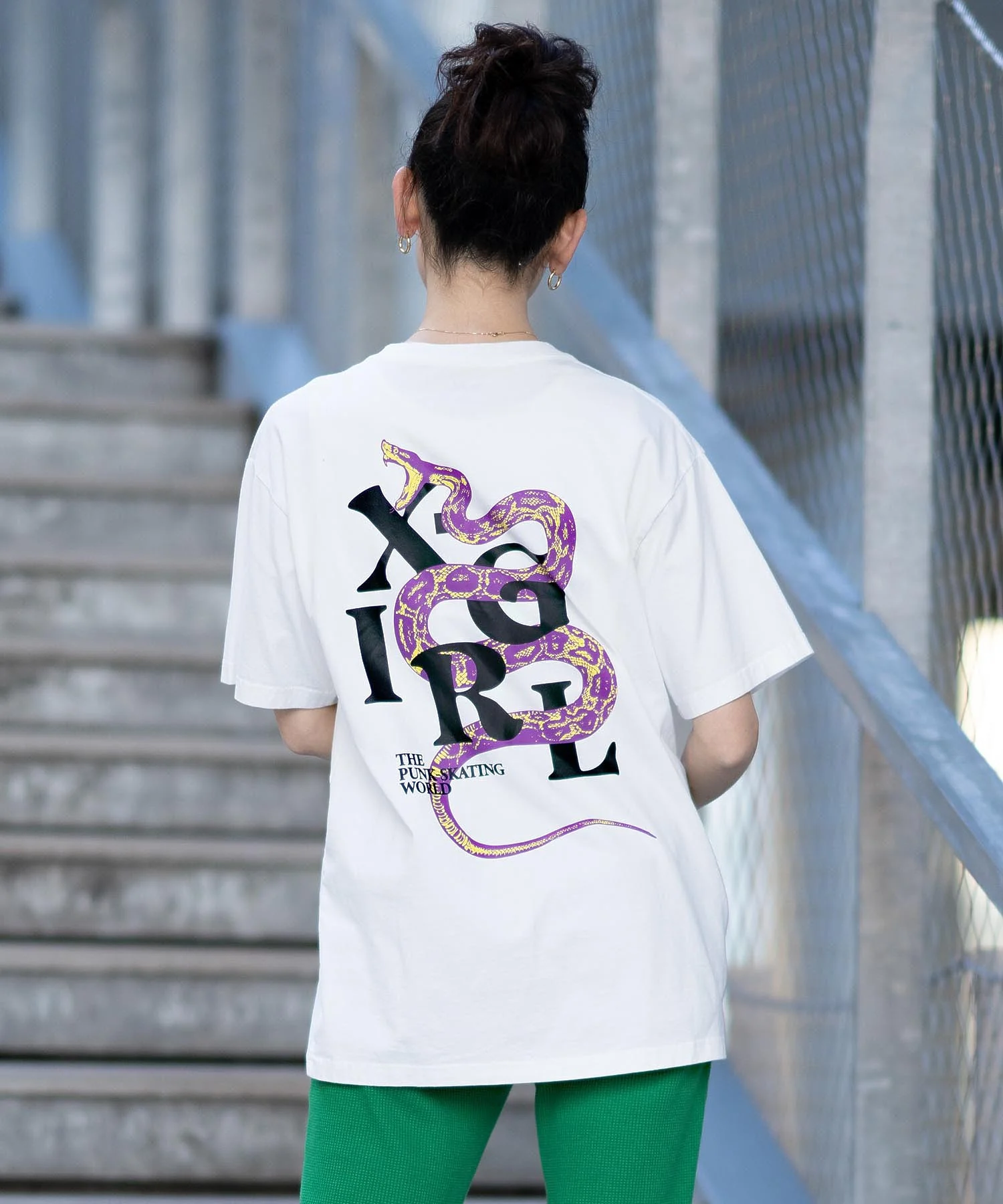 SNAKE S/S TEE X-girl - Image 2