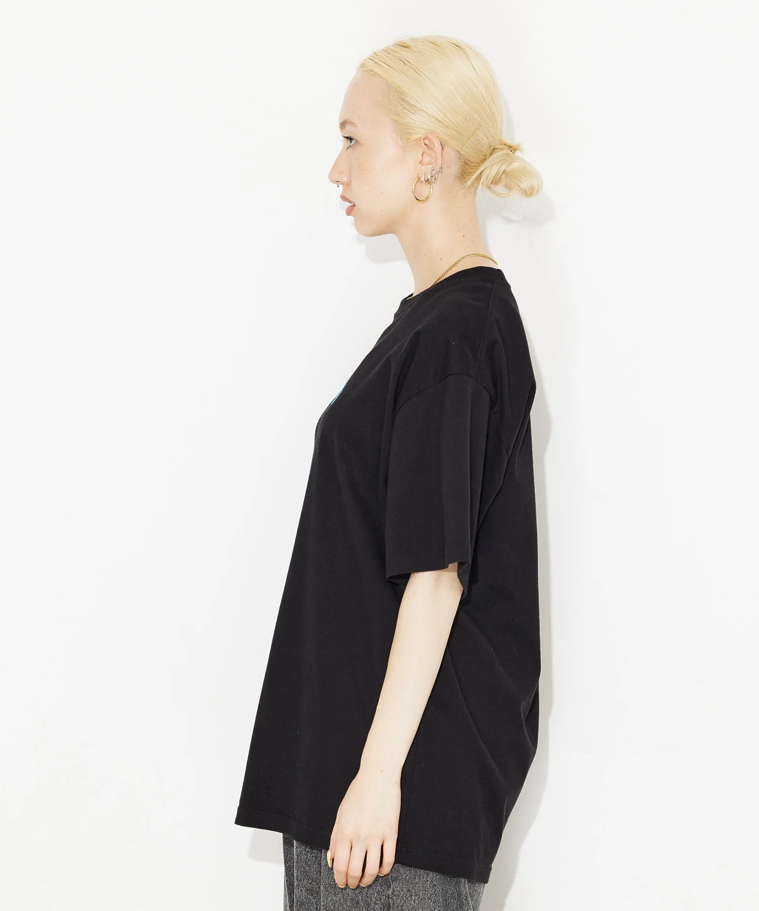 WRIGGLING LOGO S/S TEE X-girl - Image 8