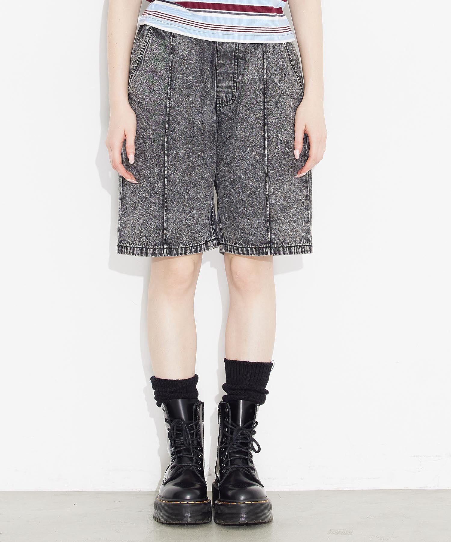 CHEMICAL WASH EASY HALF PANTS X-girl - Image 3