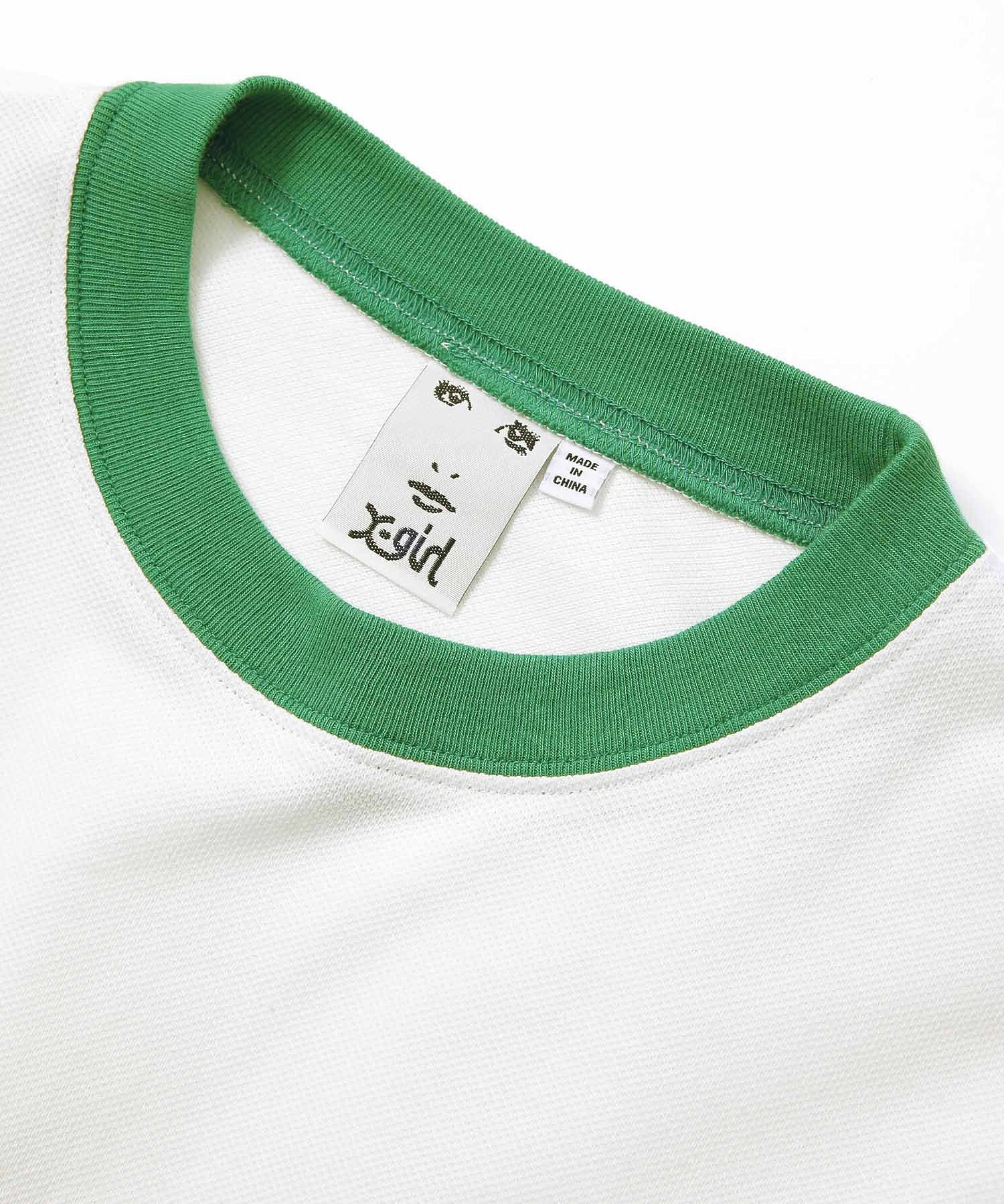 CONTRAST STRIPE S/S TEE X-girl - Image 12