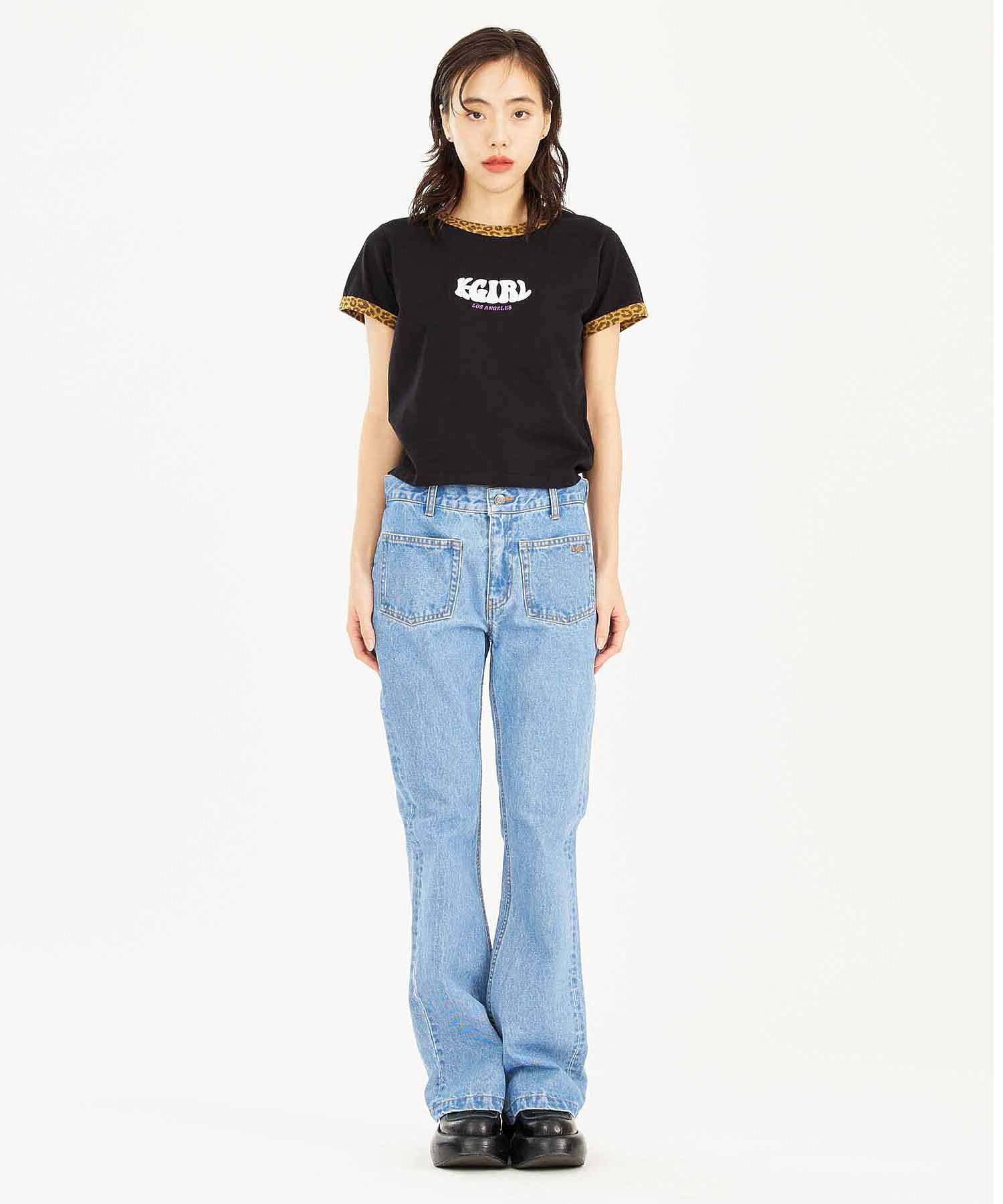 LEOPARD TRIM S/S BABY TEE X-girl - Image 9