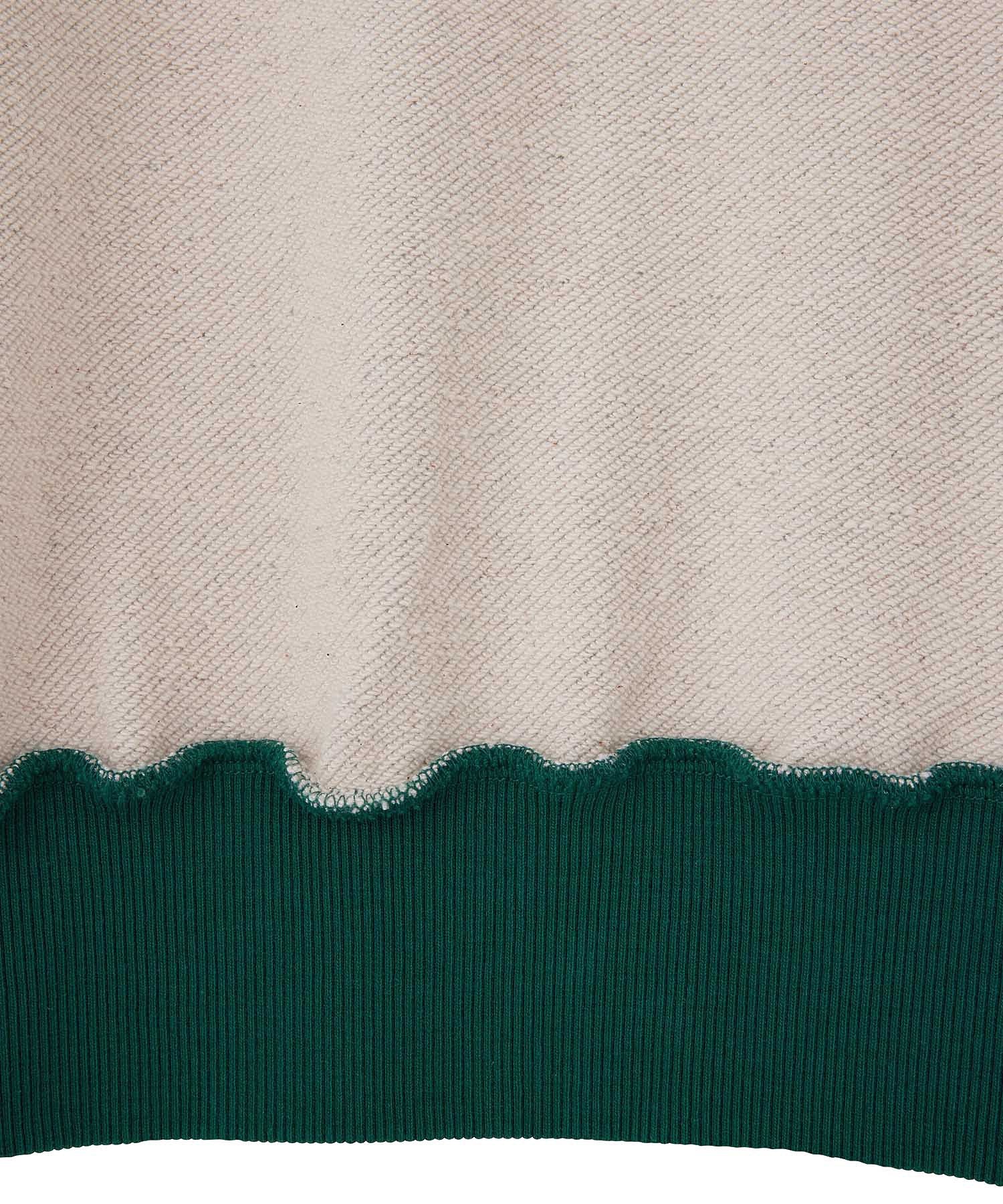 CONTRAST STRIPE ZIP UP SWEAT X-girl - Image 12