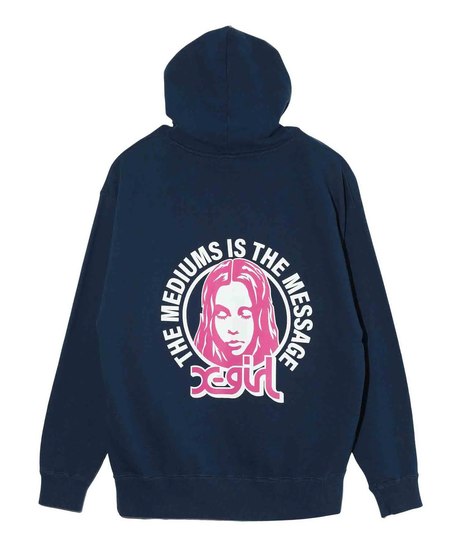 CIRCLE BACKGROUND FACE SWEAT HOODIE X-girl - Image 2