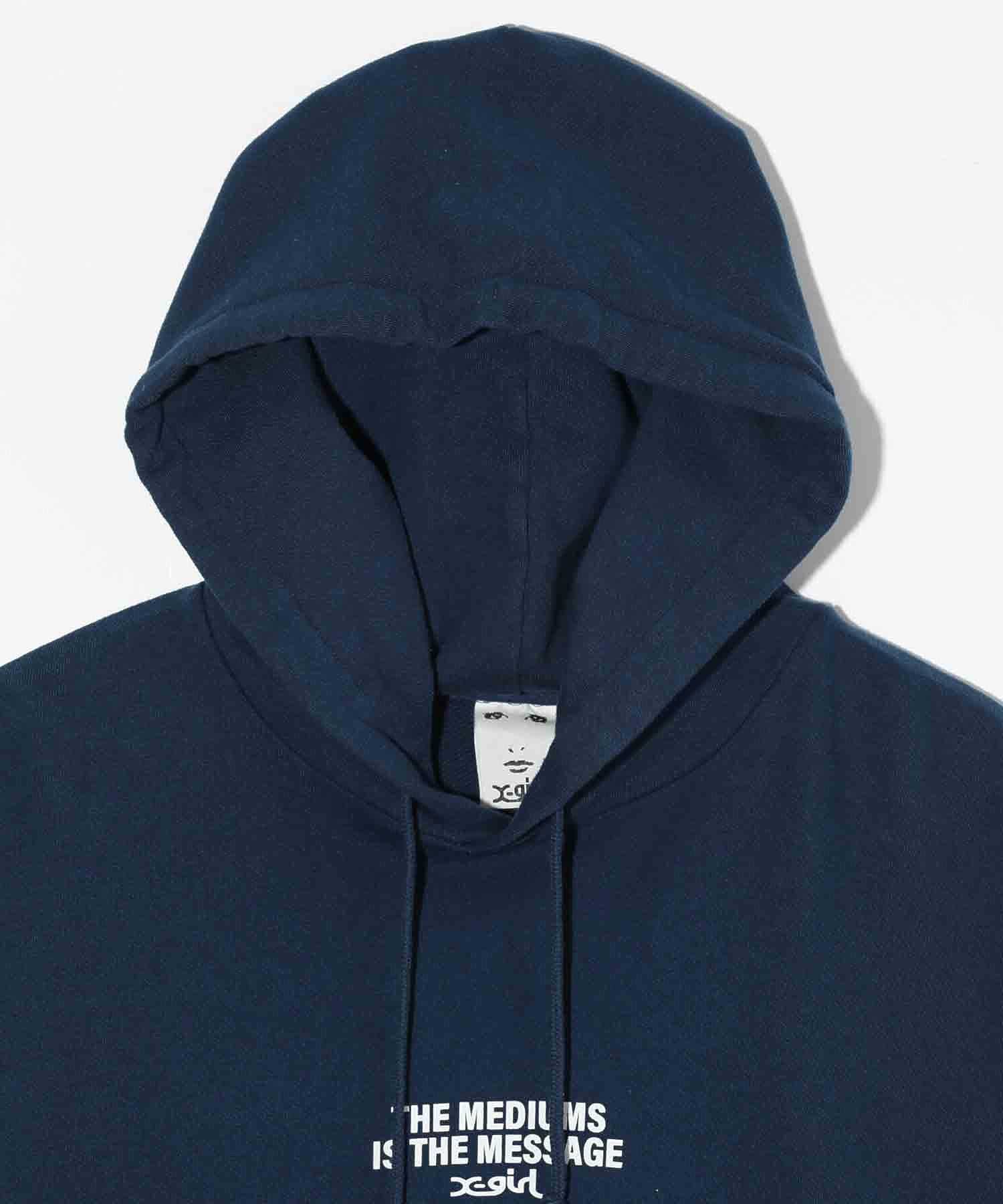 CIRCLE BACKGROUND FACE SWEAT HOODIE X-girl - Image 7