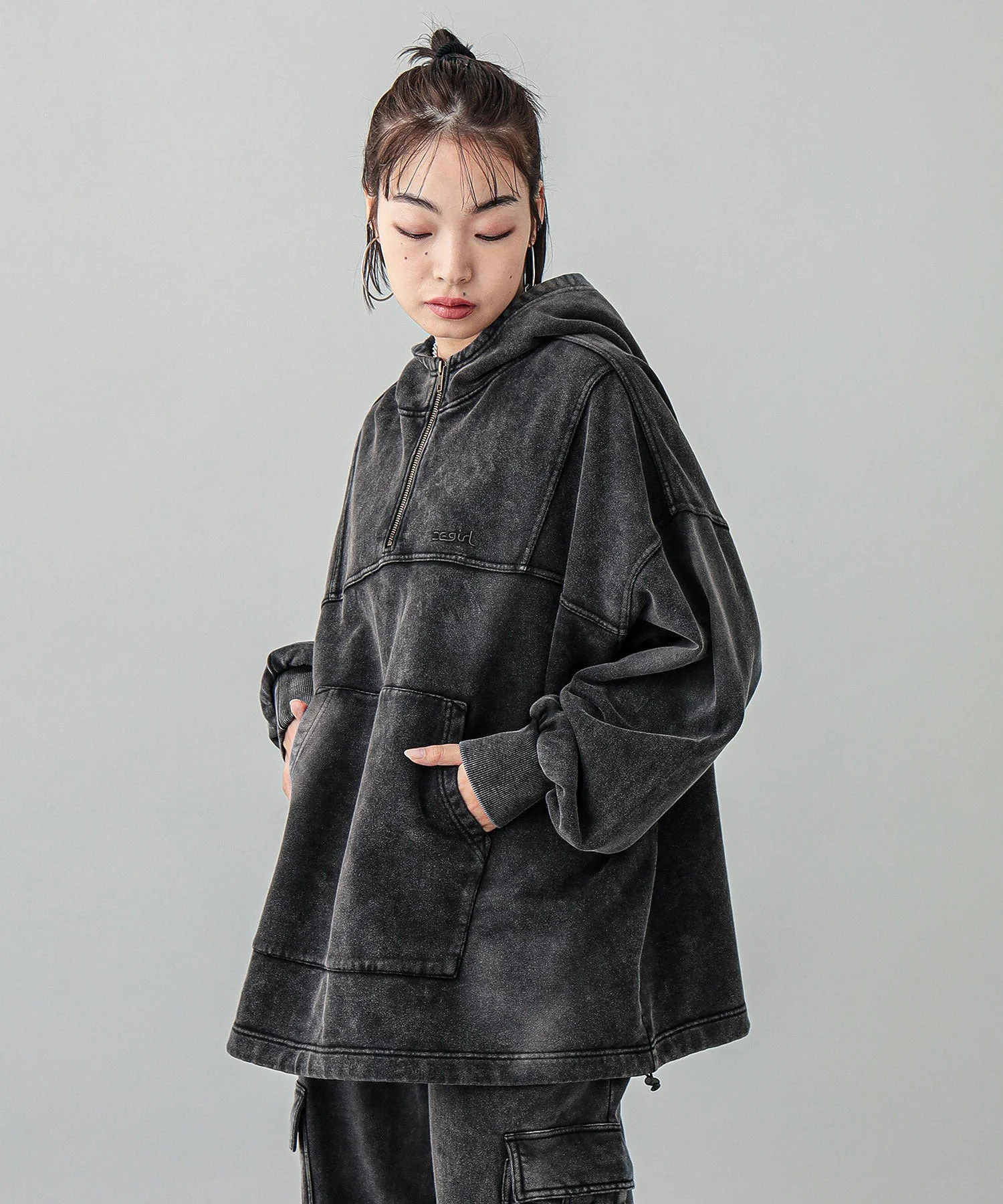 SWEAT ANORAK PARKA X-girl - Image 6