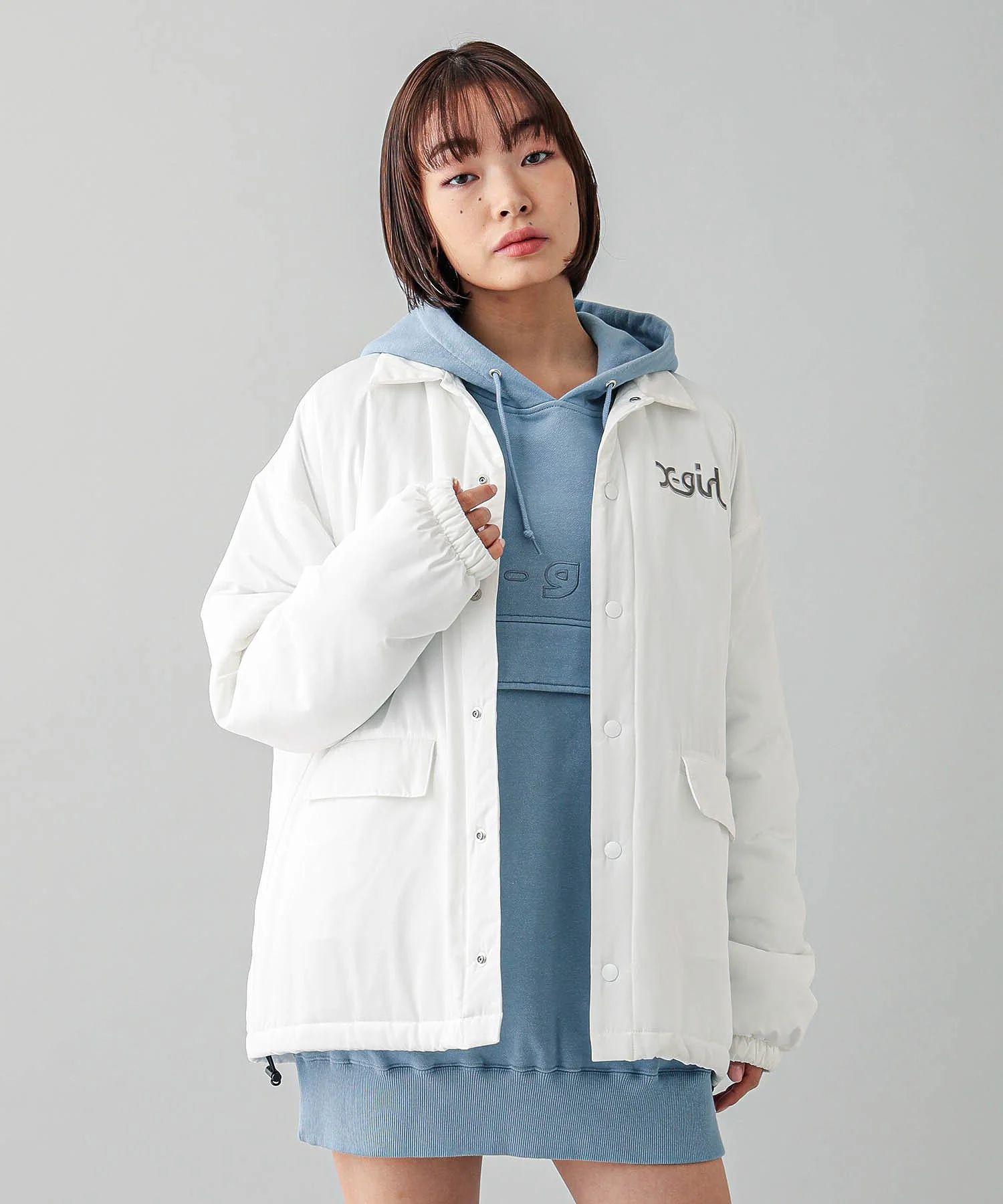 PADDED COACH JACKET X-girl - Image 31