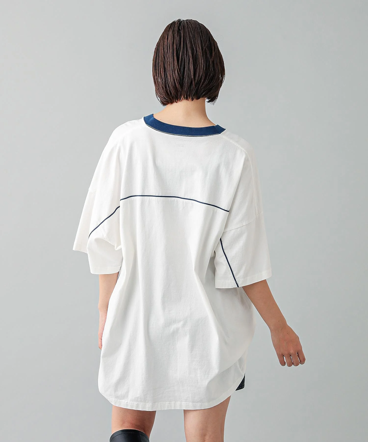 V-NECK BIG TEE DRESS X-girl - Image 11