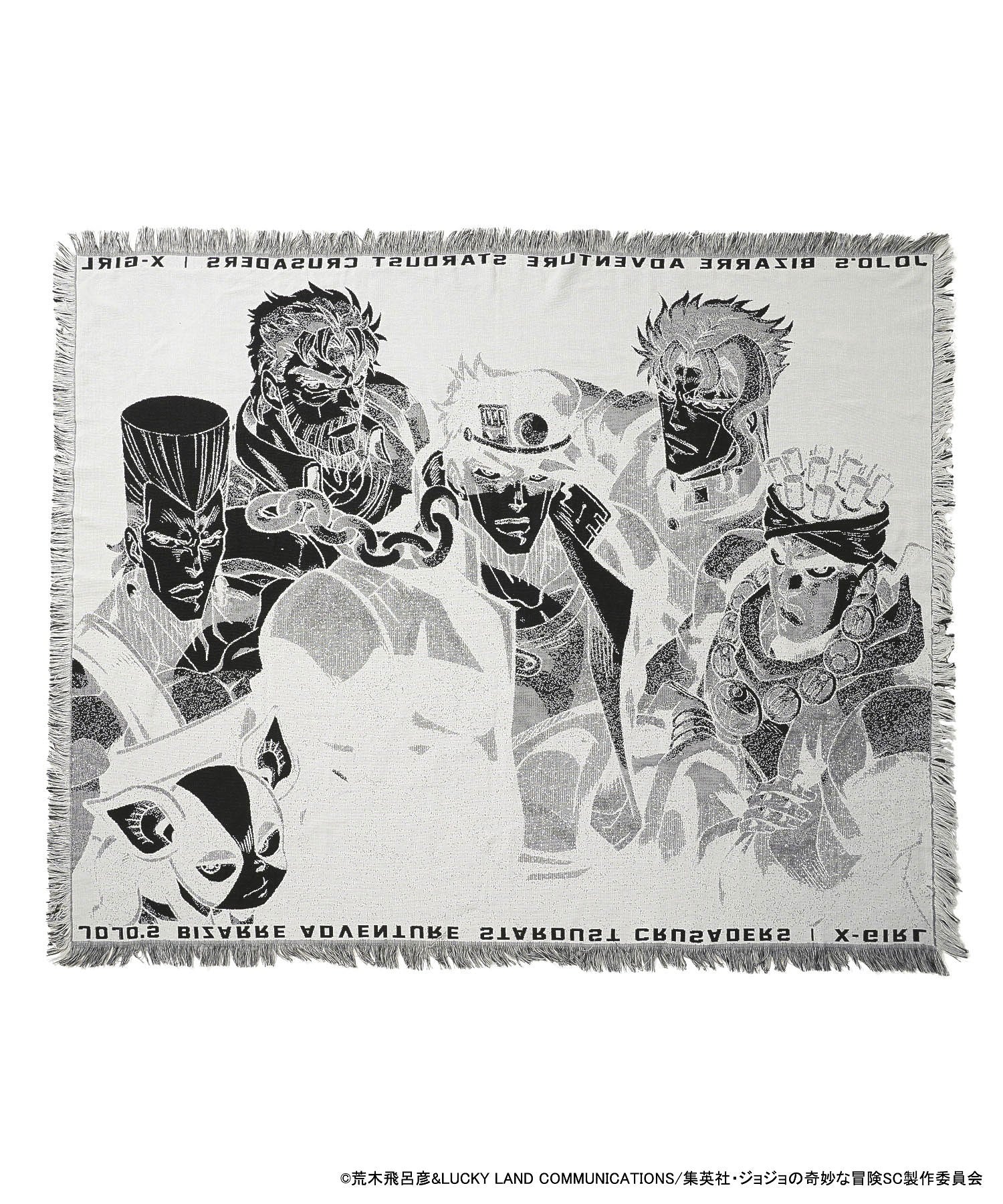 X-girl×ジョジョの奇妙な冒険SC JACQUARD BLANKET - Image 2