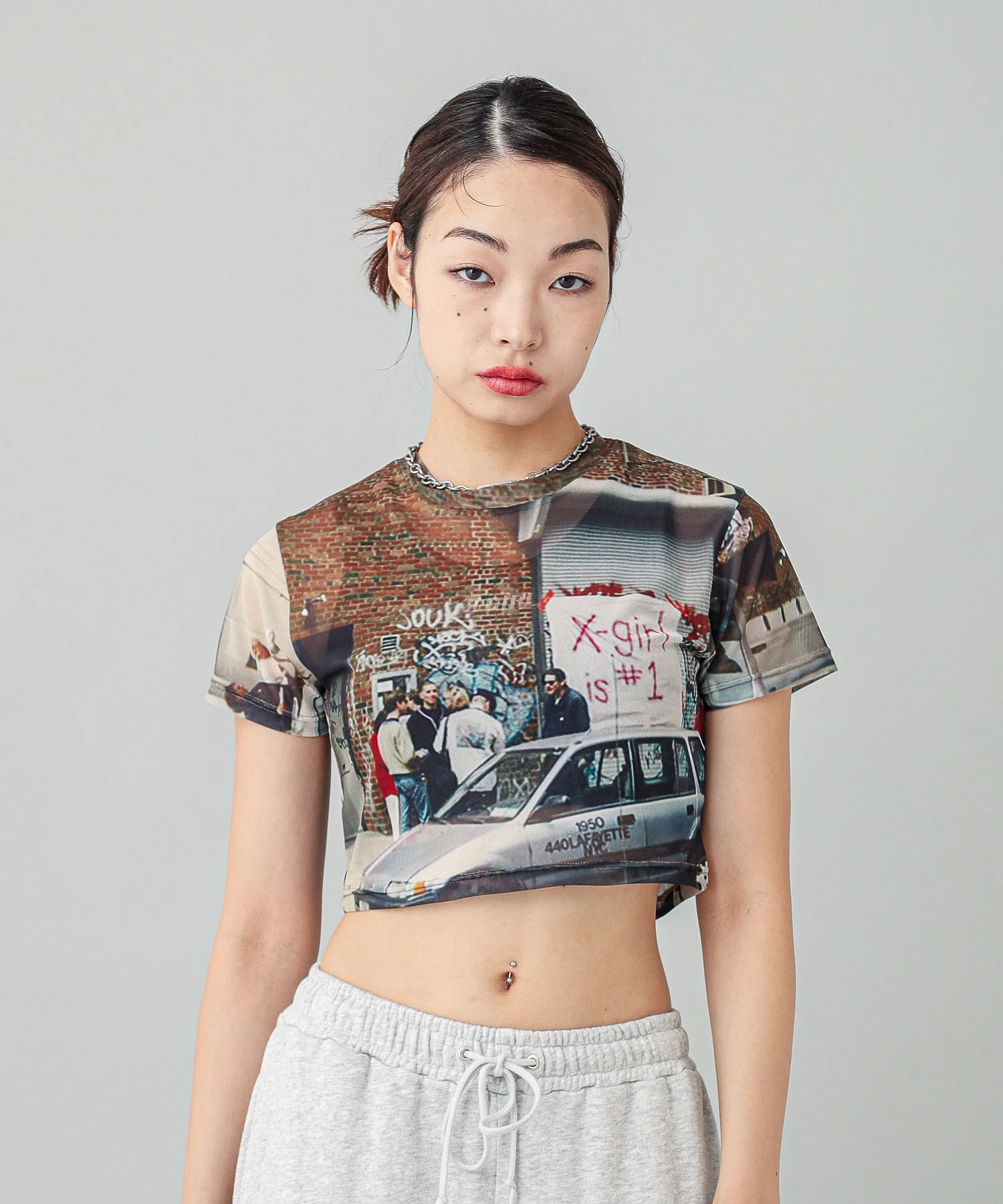 X-girl MESH COMPACT TOP - Image 3