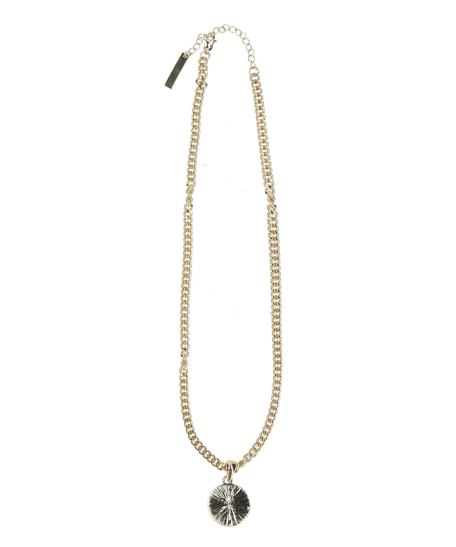 CIRCLE LOGO CHARM NECKLACE - Image 9