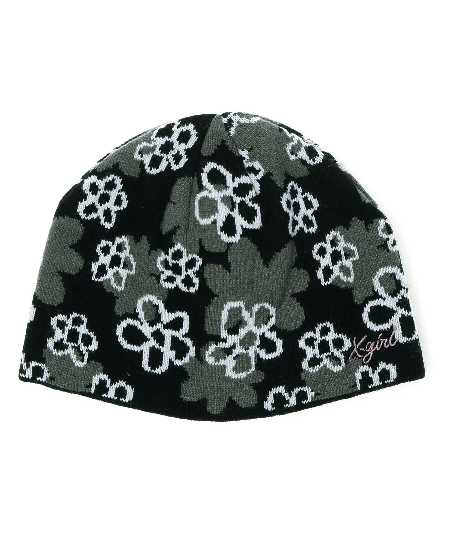 PIXEL FLOWER JACQUARD BEANIE - Image 8