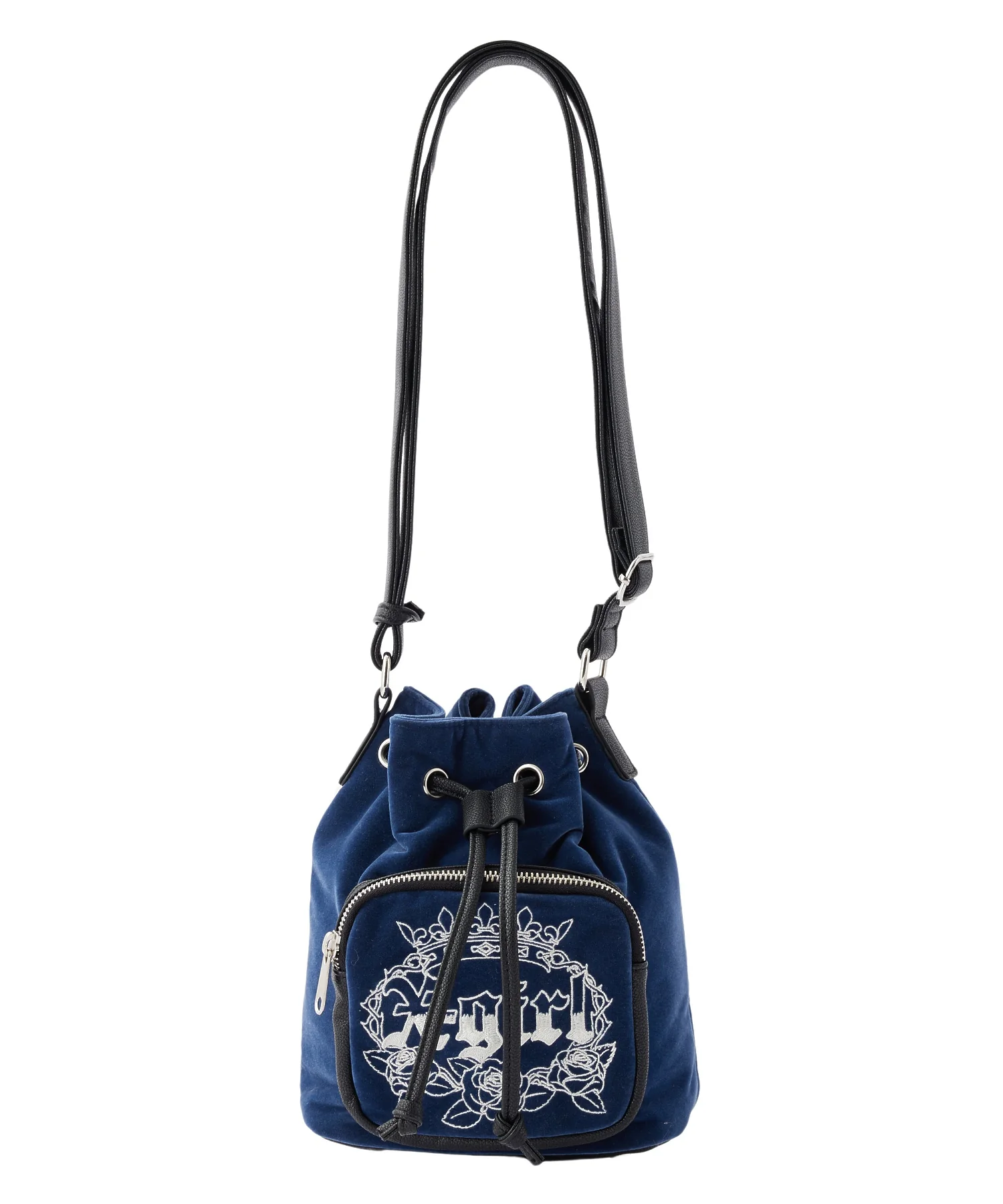 VELOUR BUCKET BAG - Image 8