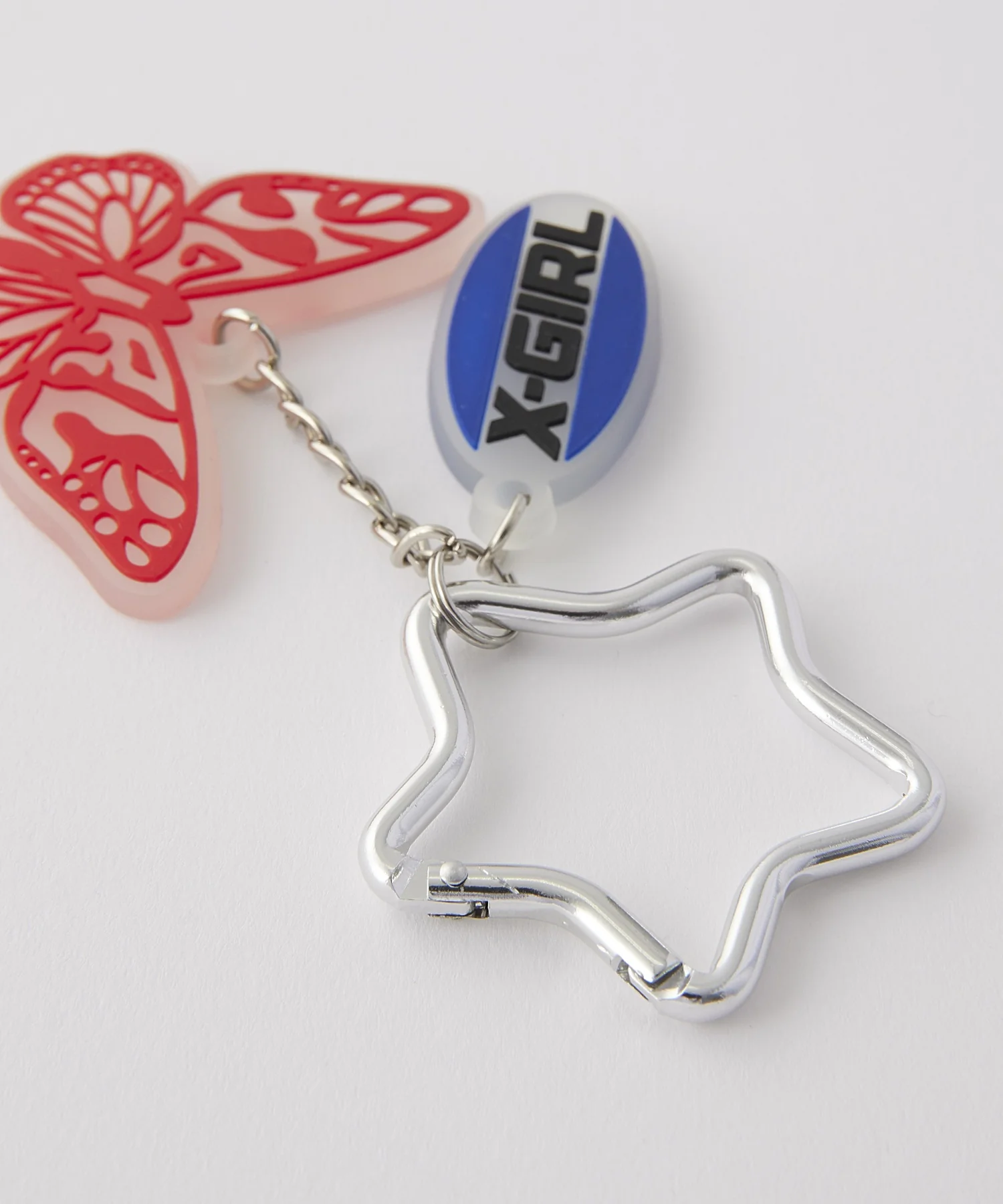 BUTTERFLY AND OVAL LOGO KEY CHARM - Image 10