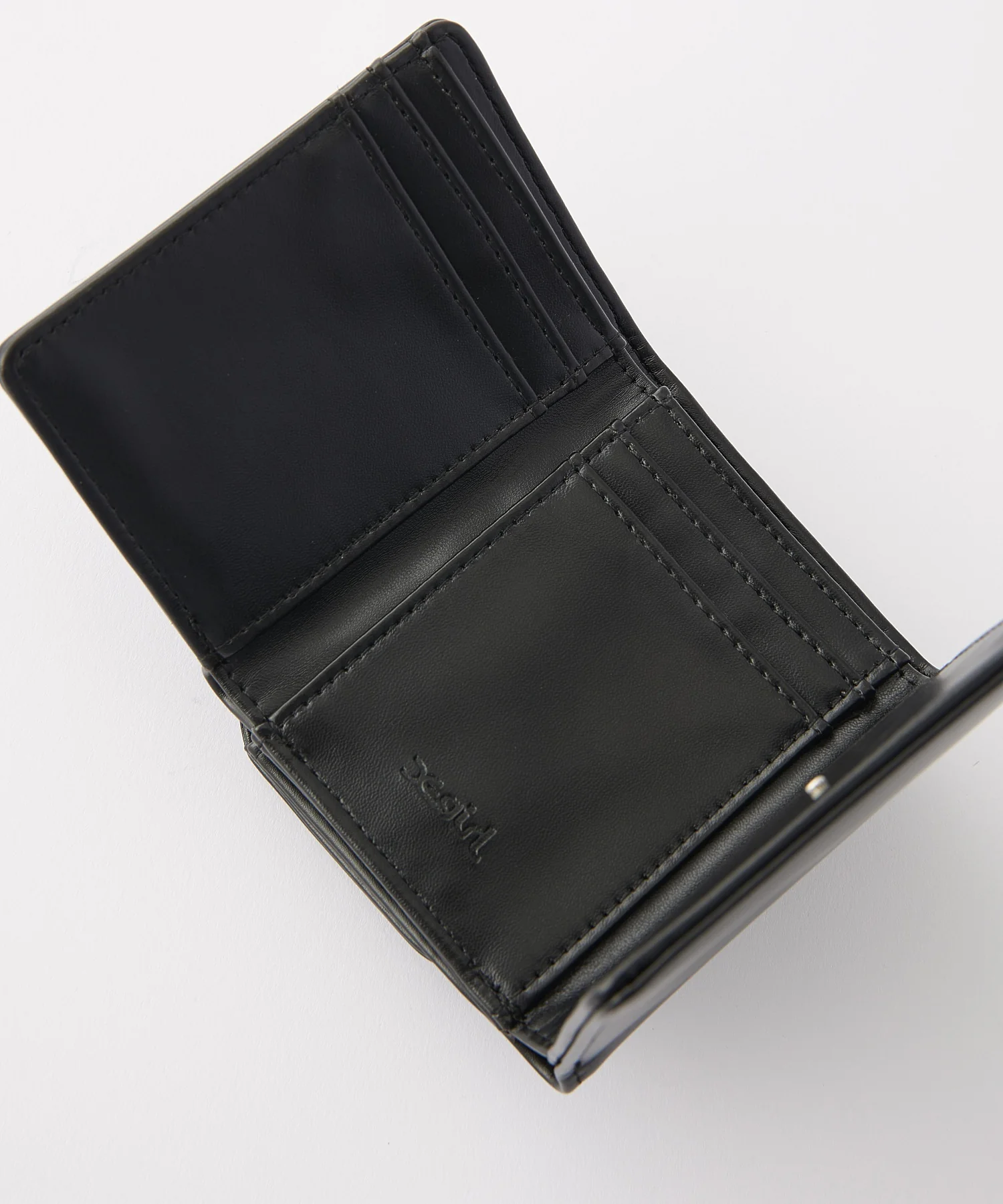 OLD ENGLISH LOGO BUCKLE FAUX LEATHER MINI WALLET - Image 8