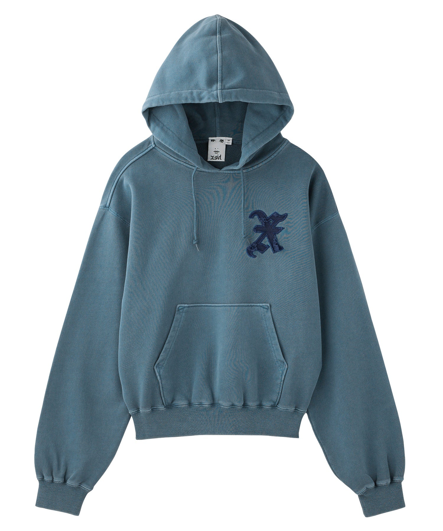 FADED X PATCH SWEAT HOODIE - Image 9