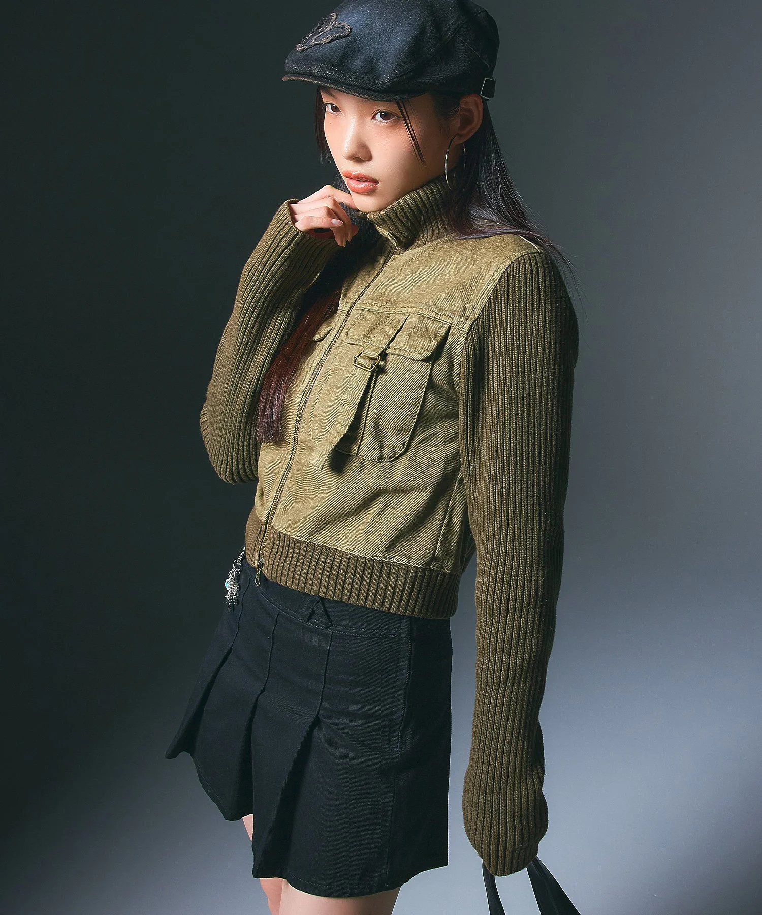 BUTTERFLY PATCH HUNTING CAP - Image 3