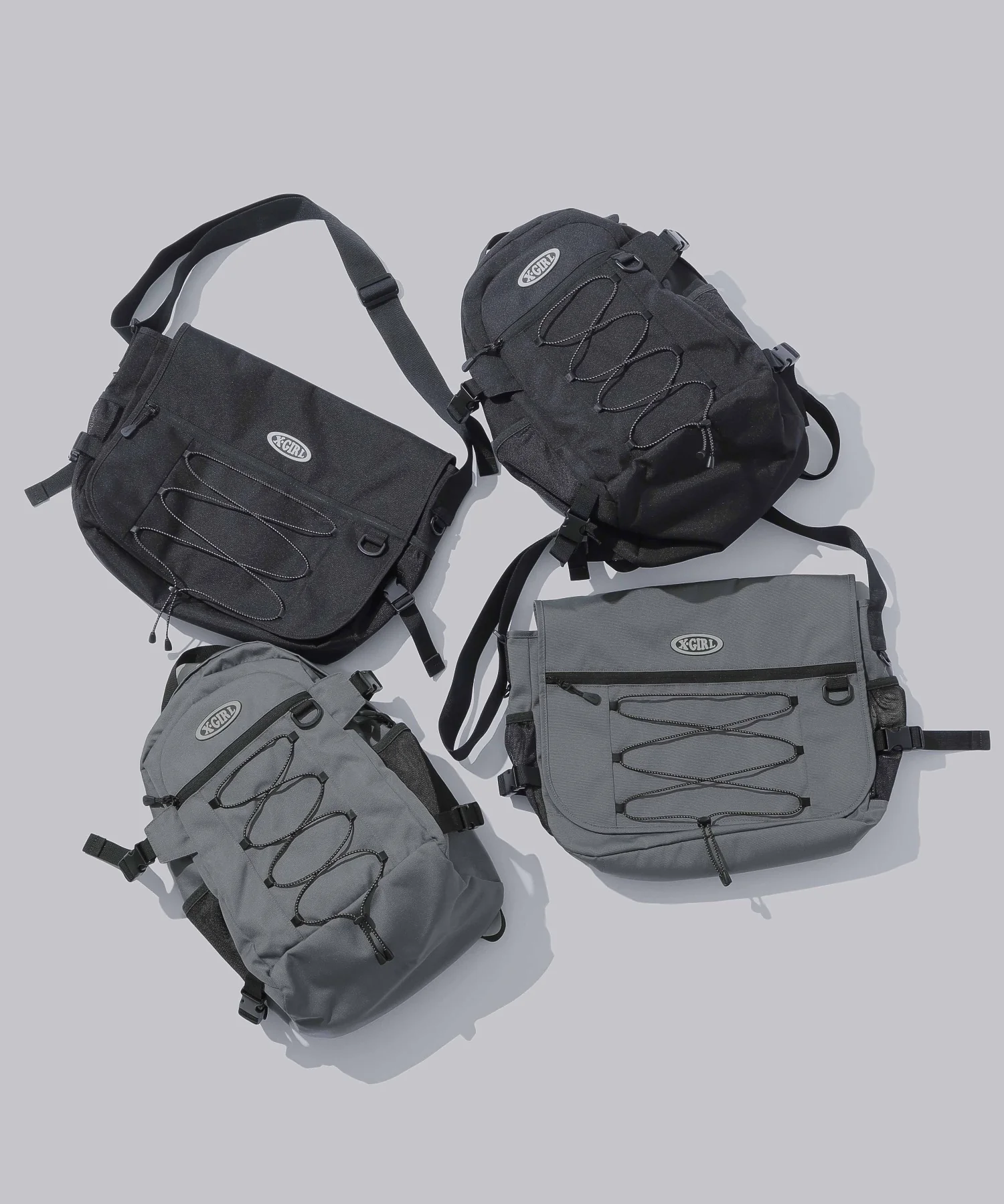 OVAL LOGO BUNGEE CORD BACKPACK - Image 19