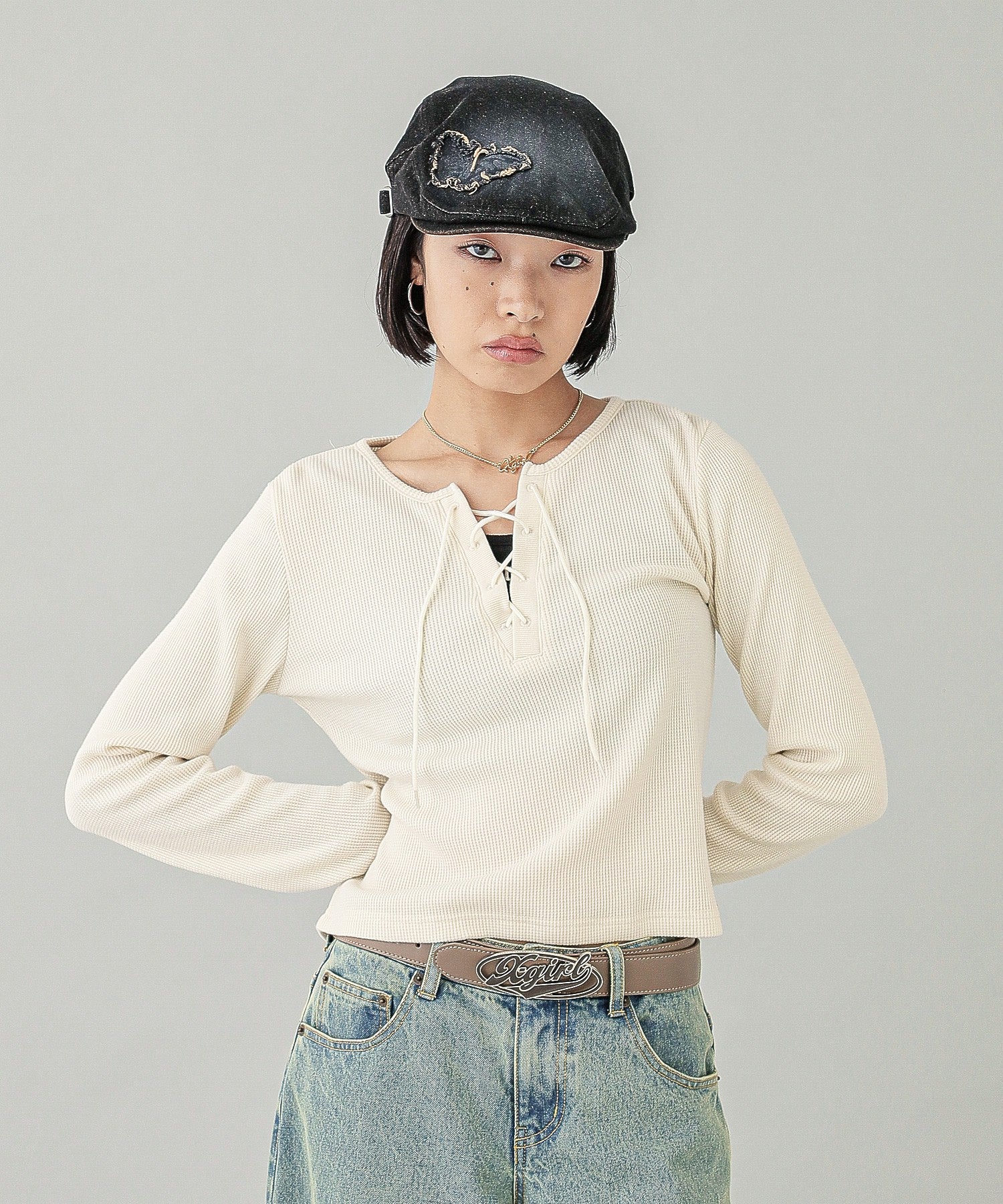 OVAL LOGO BUCKLE BELT - Image 6