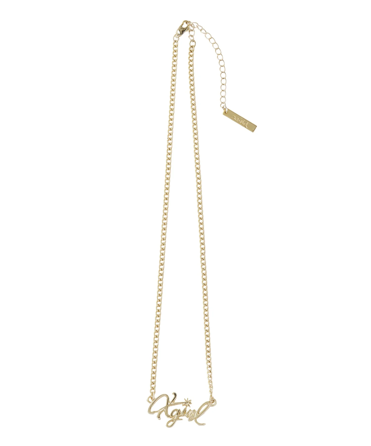 SIGN LOGO CHARM NECKLACE - Image 2