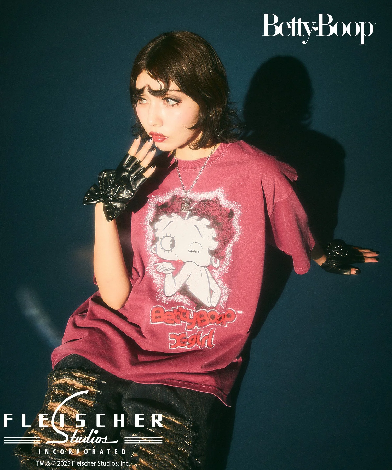 X-girl × BETTY BOOP(TM) S/S TEE - Image 4