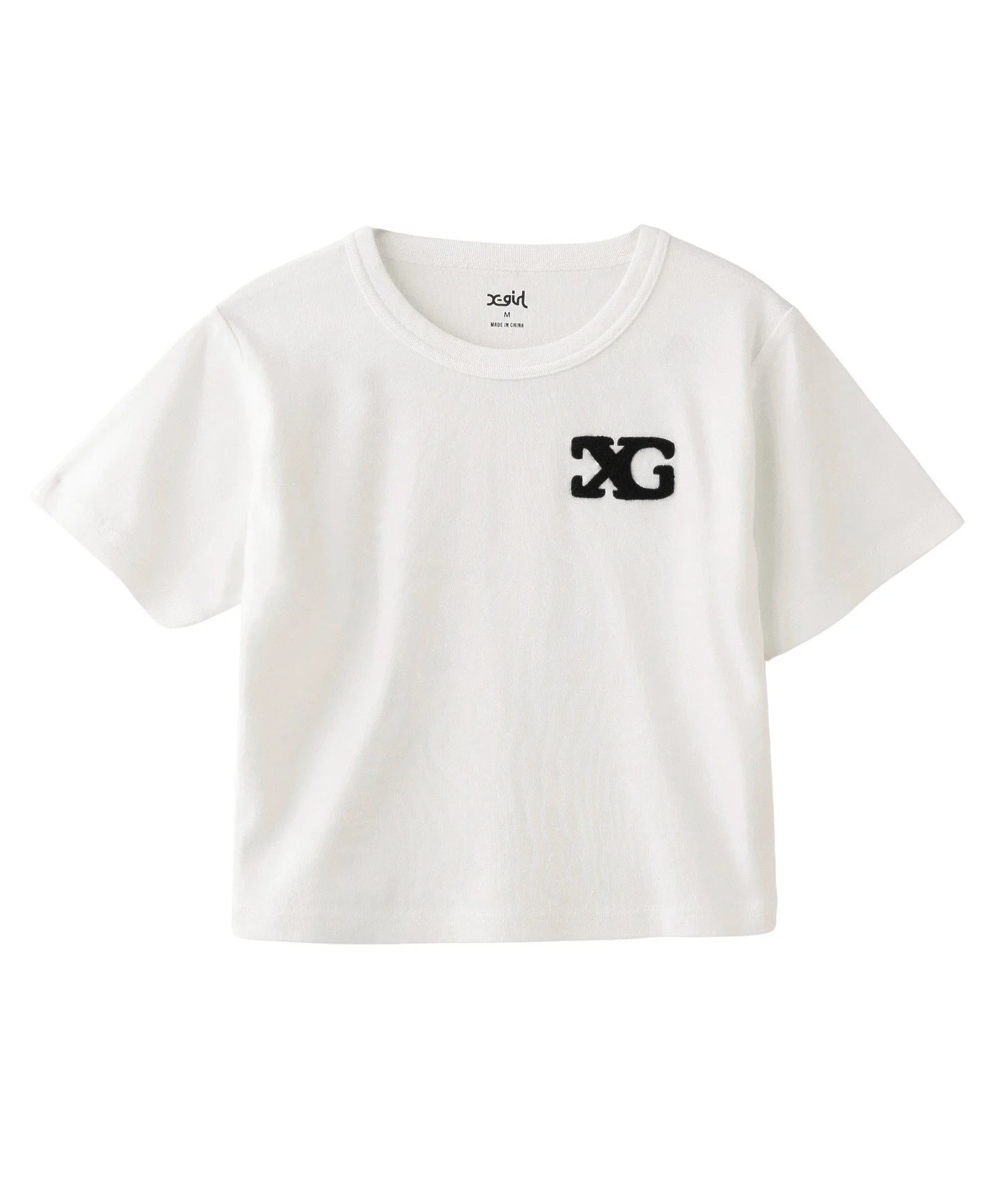 CHENILLE EMBROIDERED LOGO MARK BABY TEE - Image 12