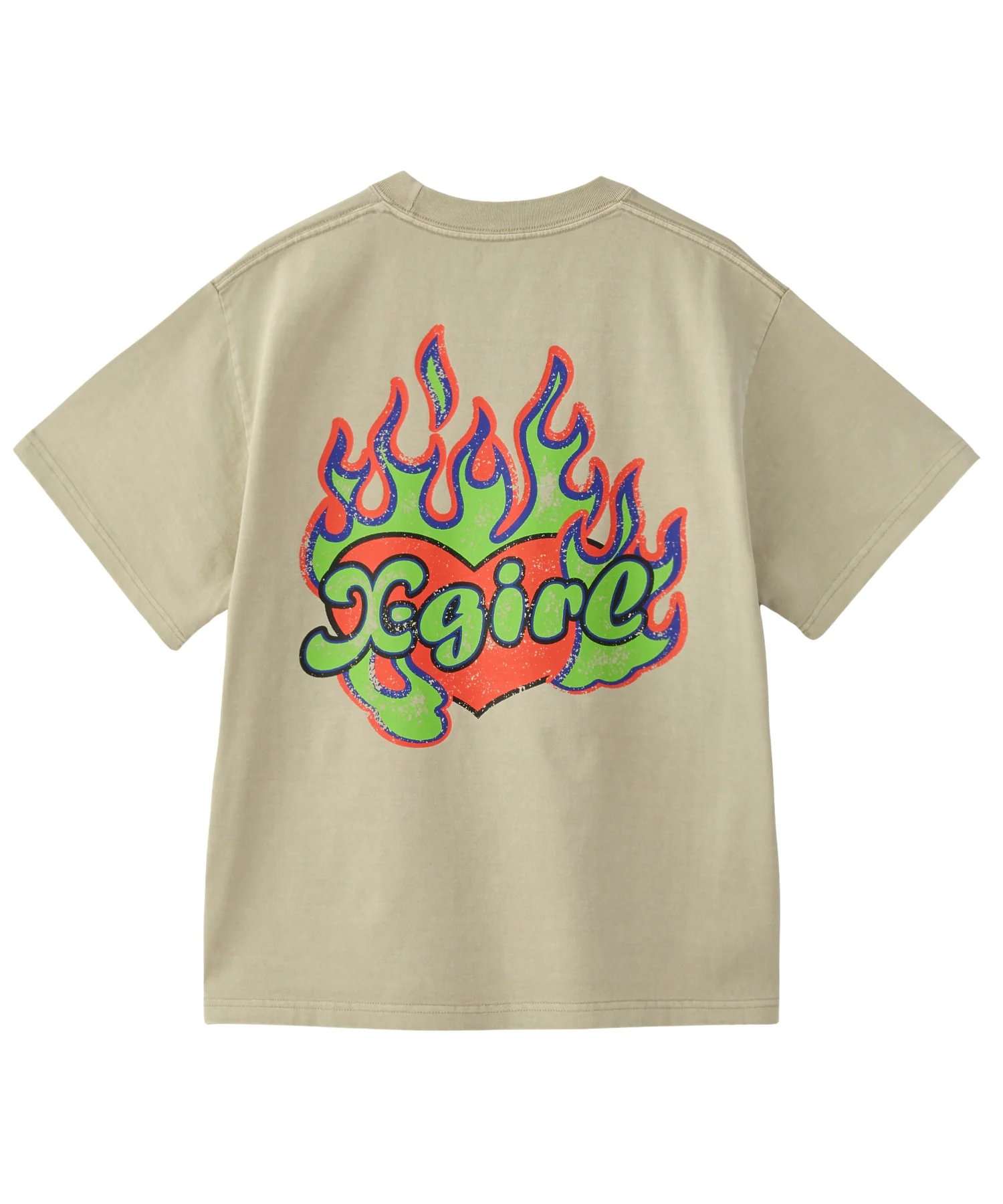 FIRE HEART LOGO S/S TEE - Image 4