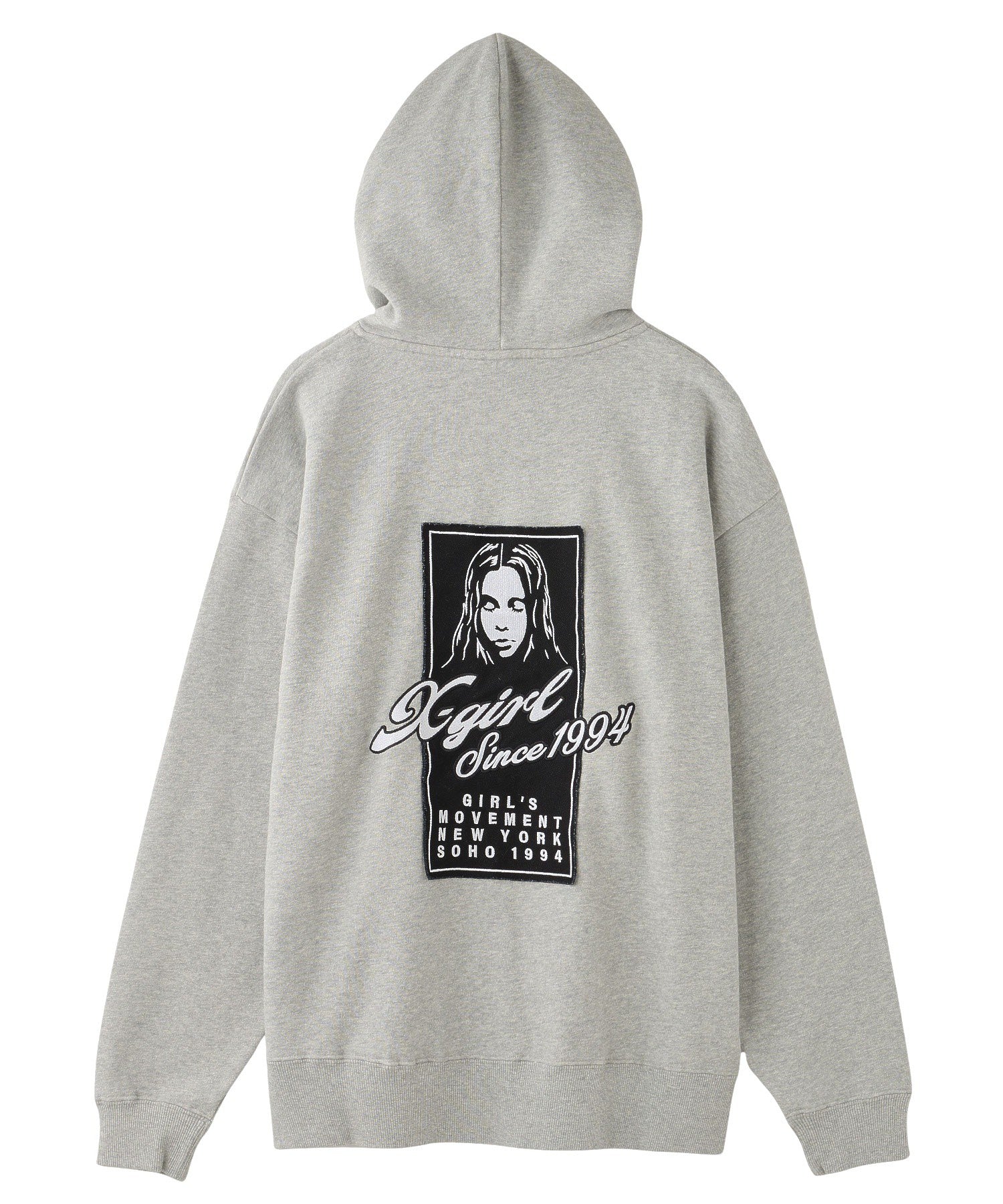 FACE BOX PATCH ZIP UP SWEAT HOODIE - Image 22