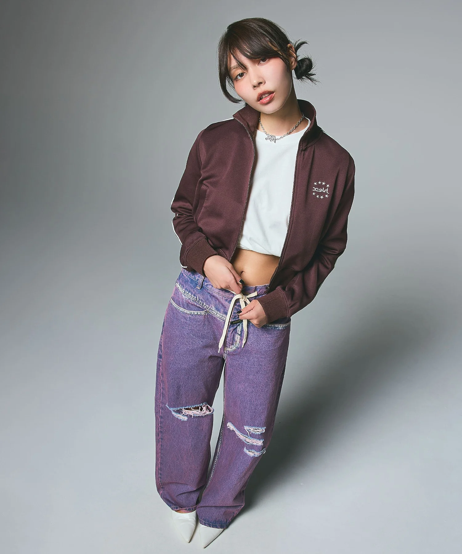 STAR AND FACE COMPACT TRACK JACKET - Image 10