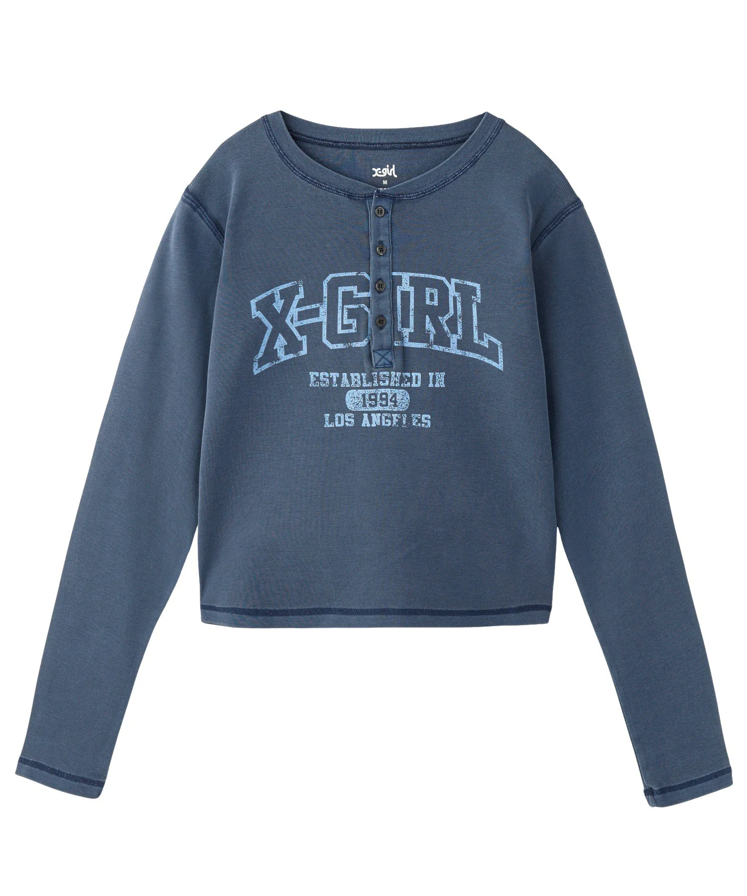 COLLEGE LOGO L/S COMPACT TOP - Image 20