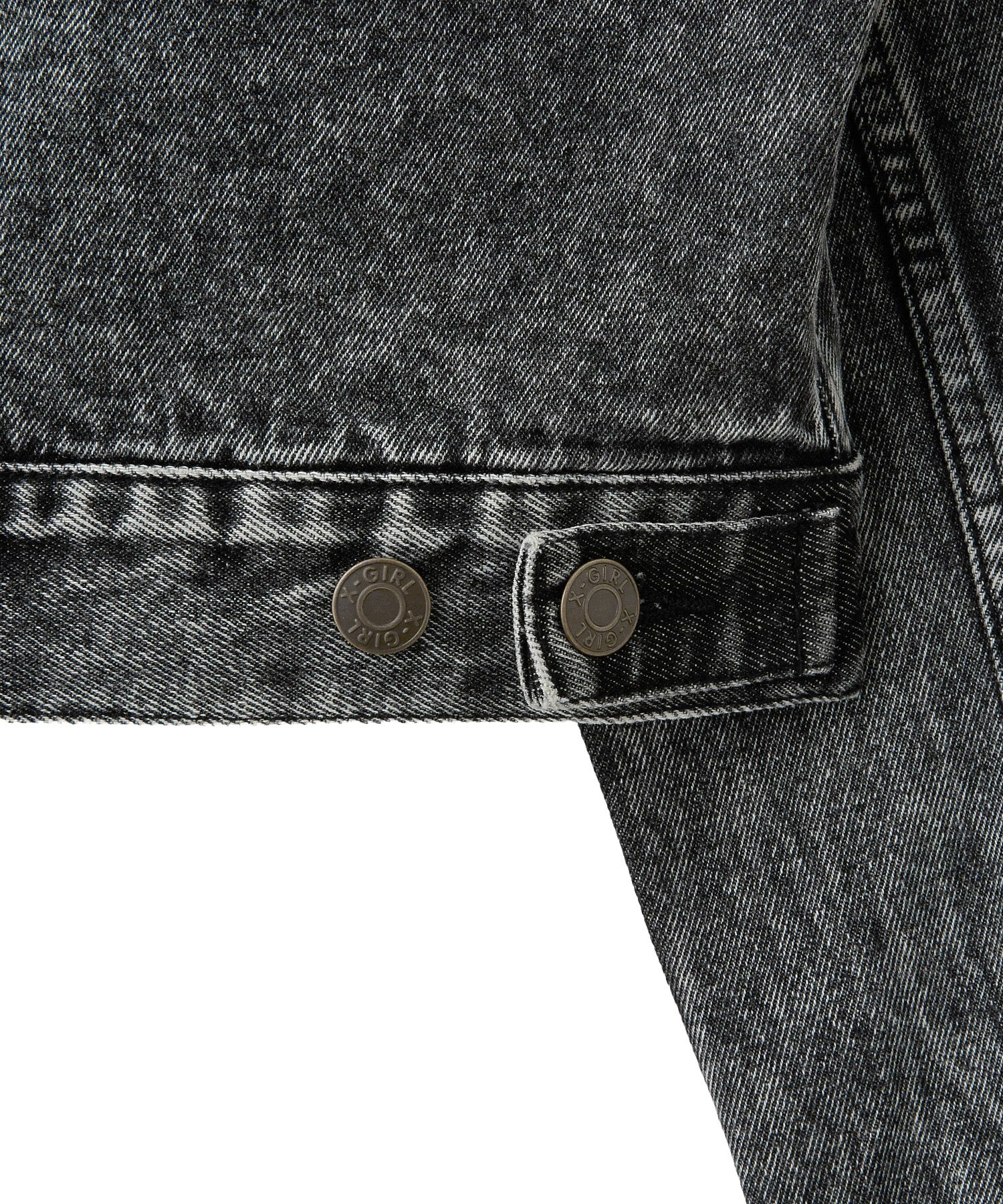 EMBOSSED DENIM JACKET - Image 15