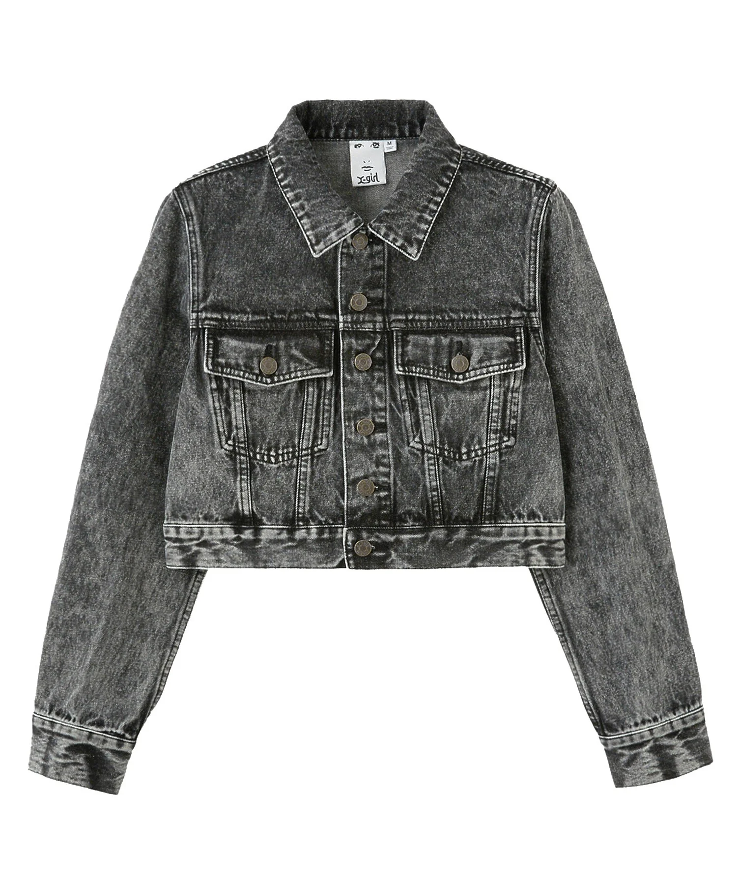 EMBOSSED DENIM JACKET - Image 17