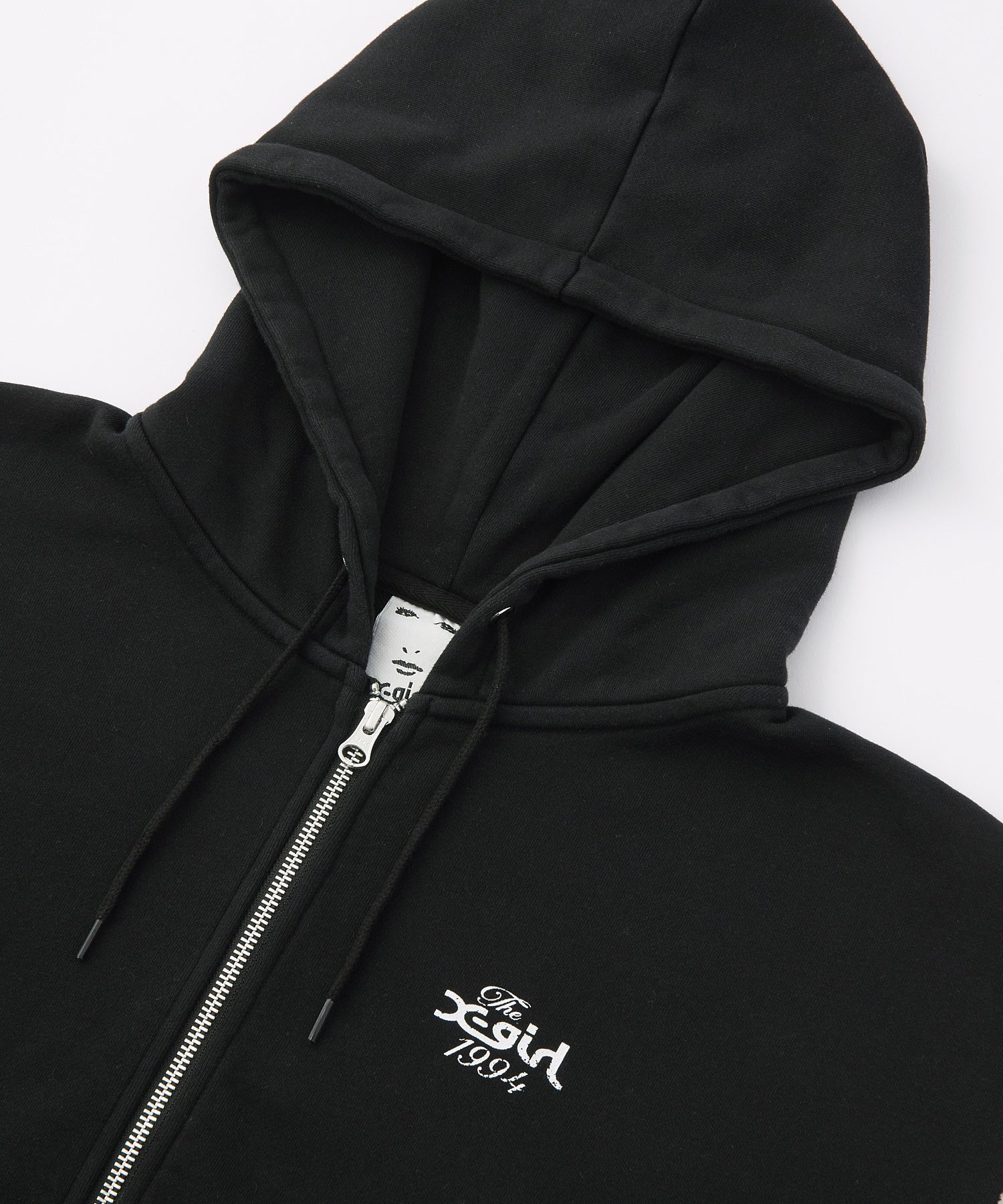 DISTRESSED CIRCLE LOGO ZIP UP SWEAT VEST - Image 10