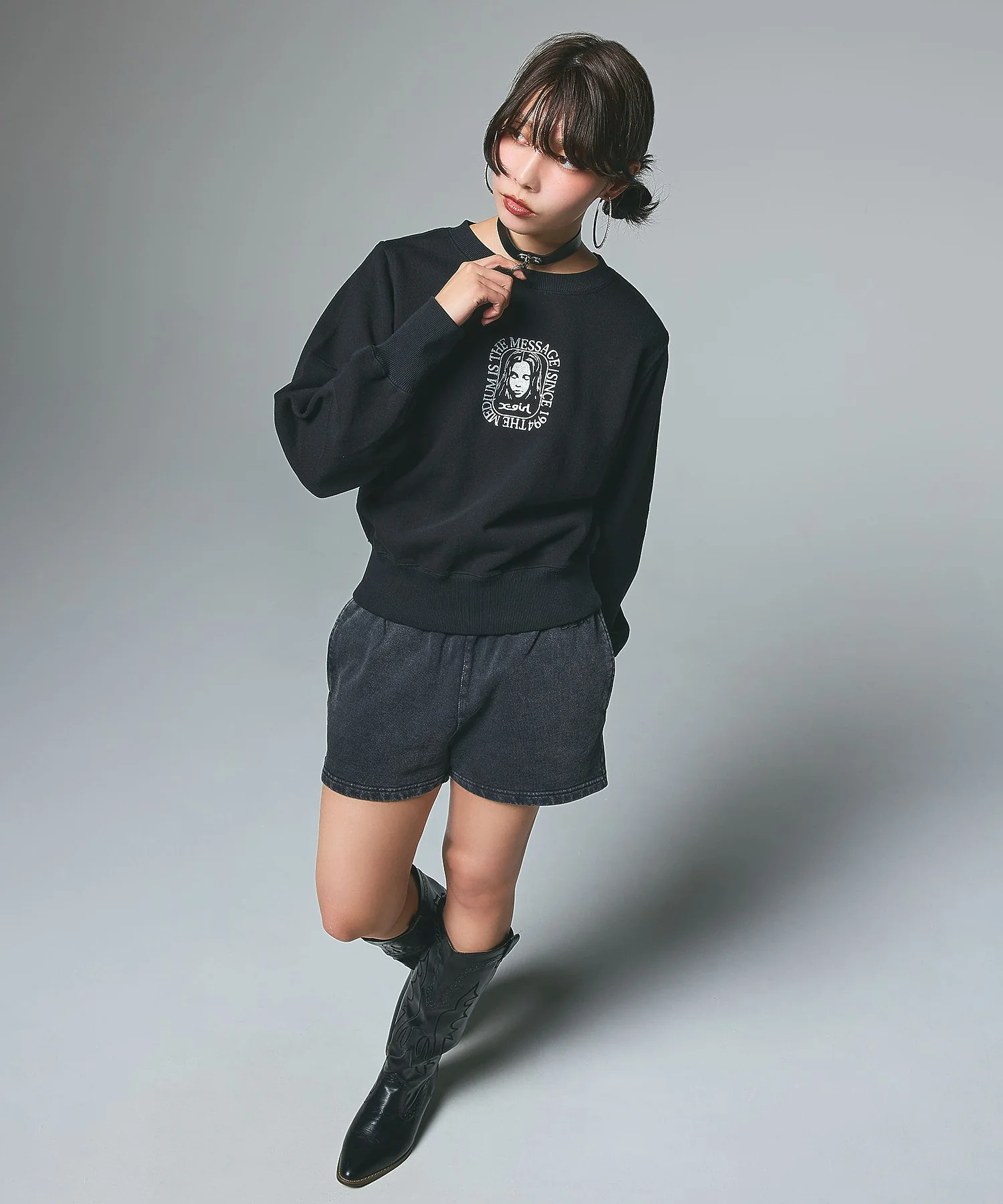 FADED SWEAT SHORT PANTS - Image 4